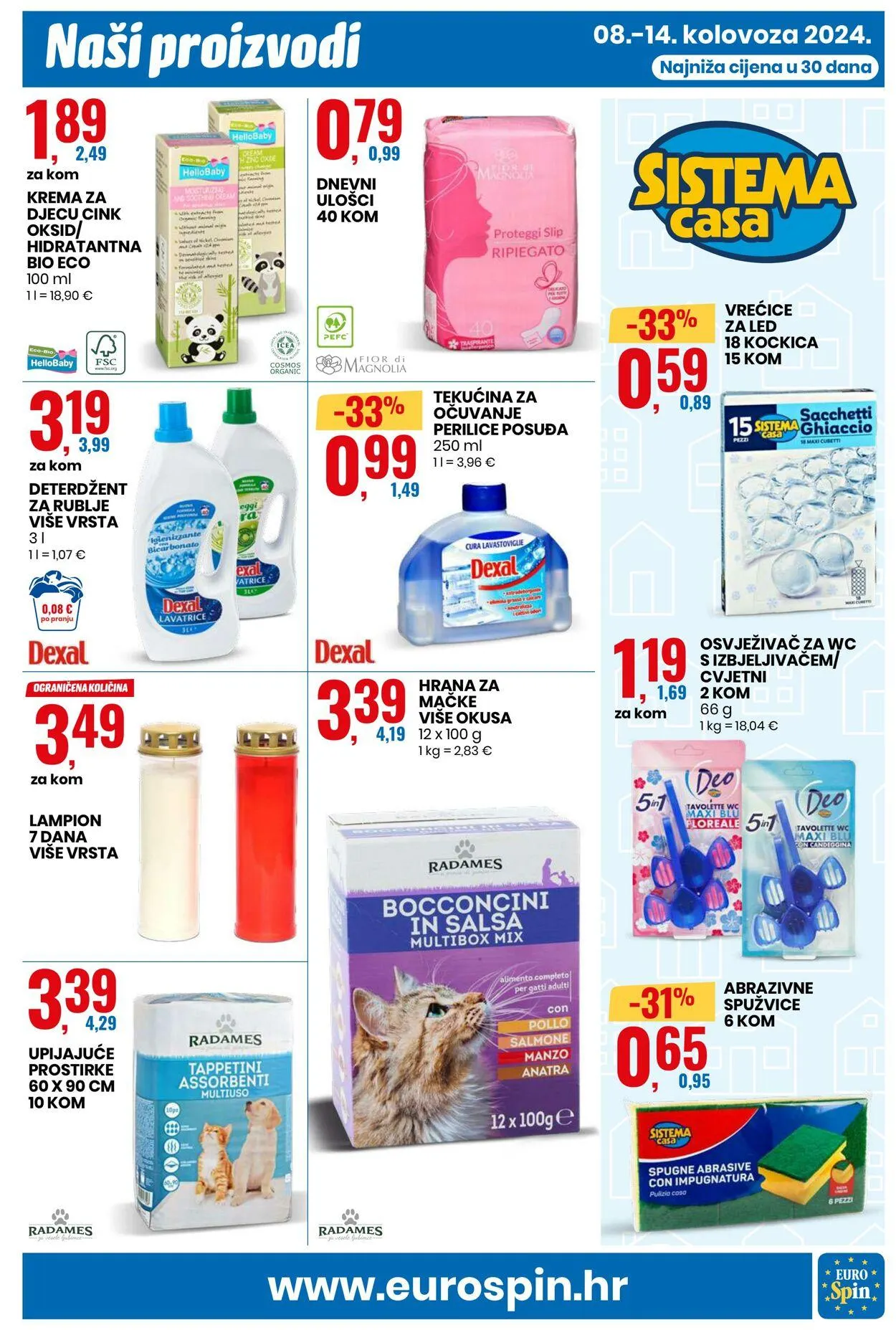 Katalog Eurospin od 8. kolovoza do 14. kolovoza 2024. - Pregled Stranica 19