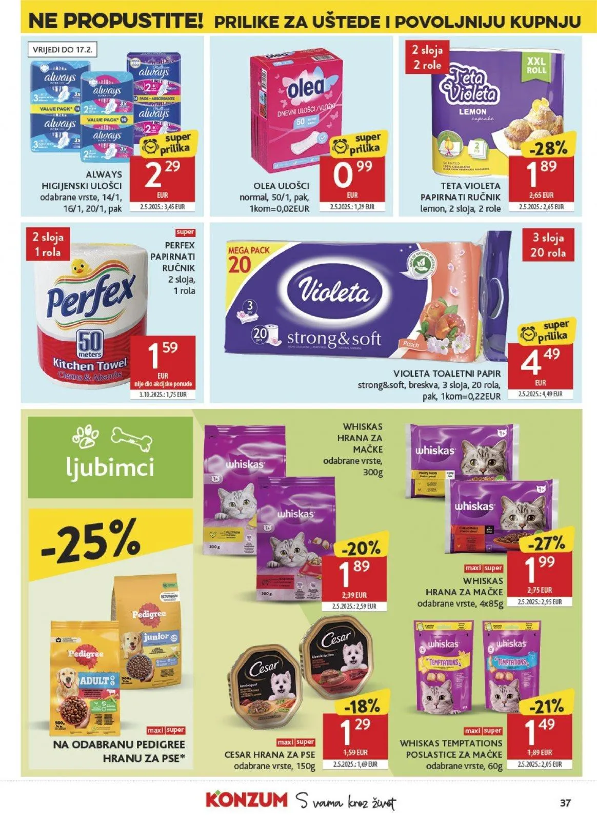 Katalog Konzum katalog do 10.02.2026 od 4. veljače do 10. veljače 2026. - Pregled Stranica 37