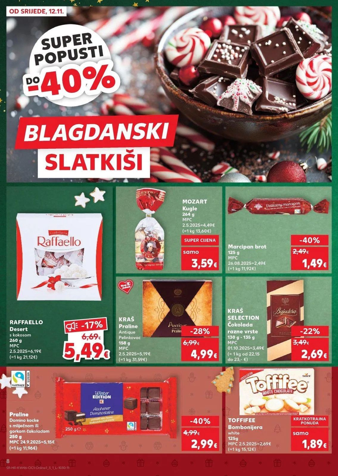 Katalog Kaufland katalog do 18.11.2025 od 12. studenoga do 18. studenoga 2025. - Pregled Stranica 8