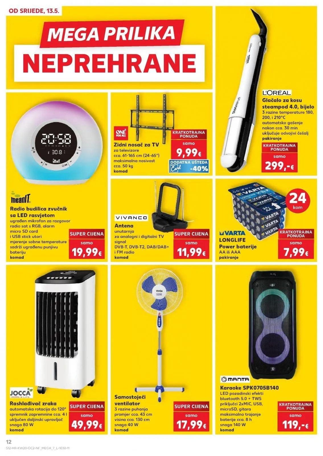 Katalog Kaufland katalog do 19.05.2026 od 13. svibnja do 19. svibnja 2026. - Pregled Stranica 12