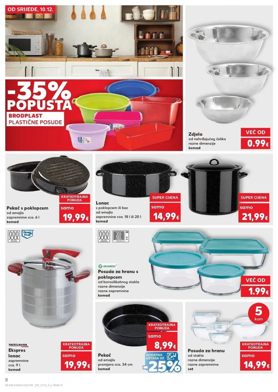 Katalog Kaufland katalog do 16.12.2025 od 10. prosinca do 16. prosinca 2025. - Pregled Stranica 8