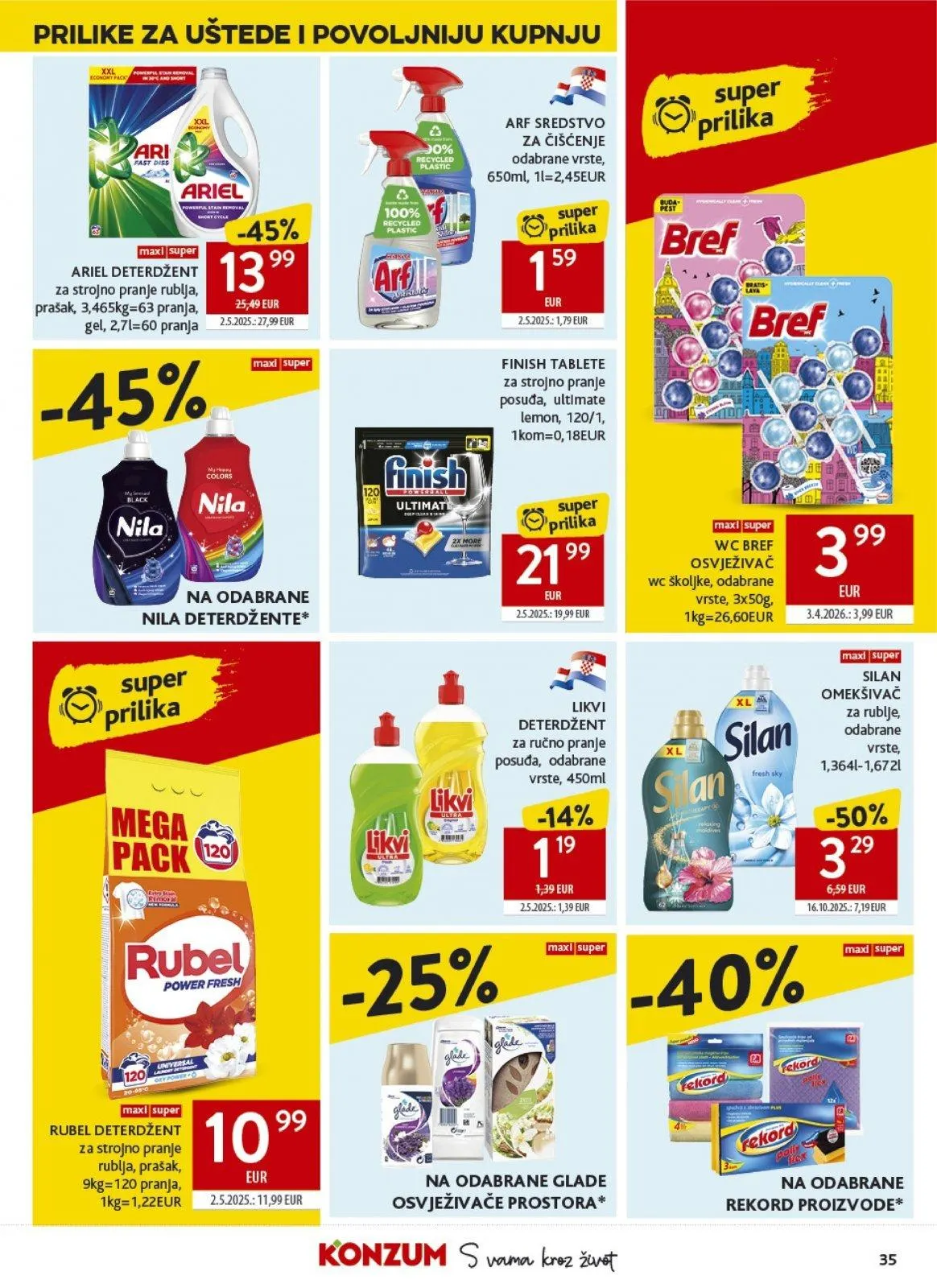 Katalog Konzum katalog do 28.04.2026 od 22. travnja do 28. travnja 2026. - Pregled Stranica 35
