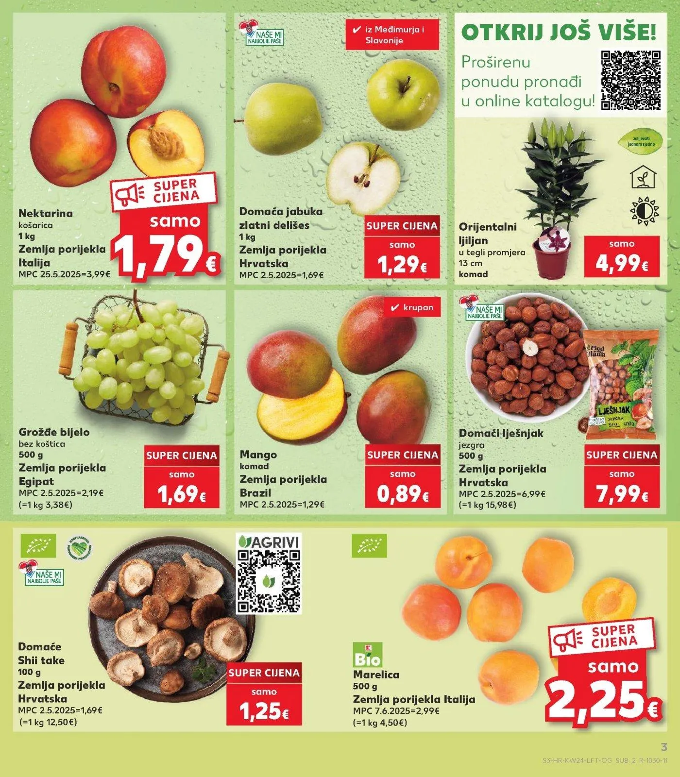 Katalog Kaufland katalog do 16.06.2026 od 10. lipnja do 16. lipnja 2026. - Pregled Stranica 3