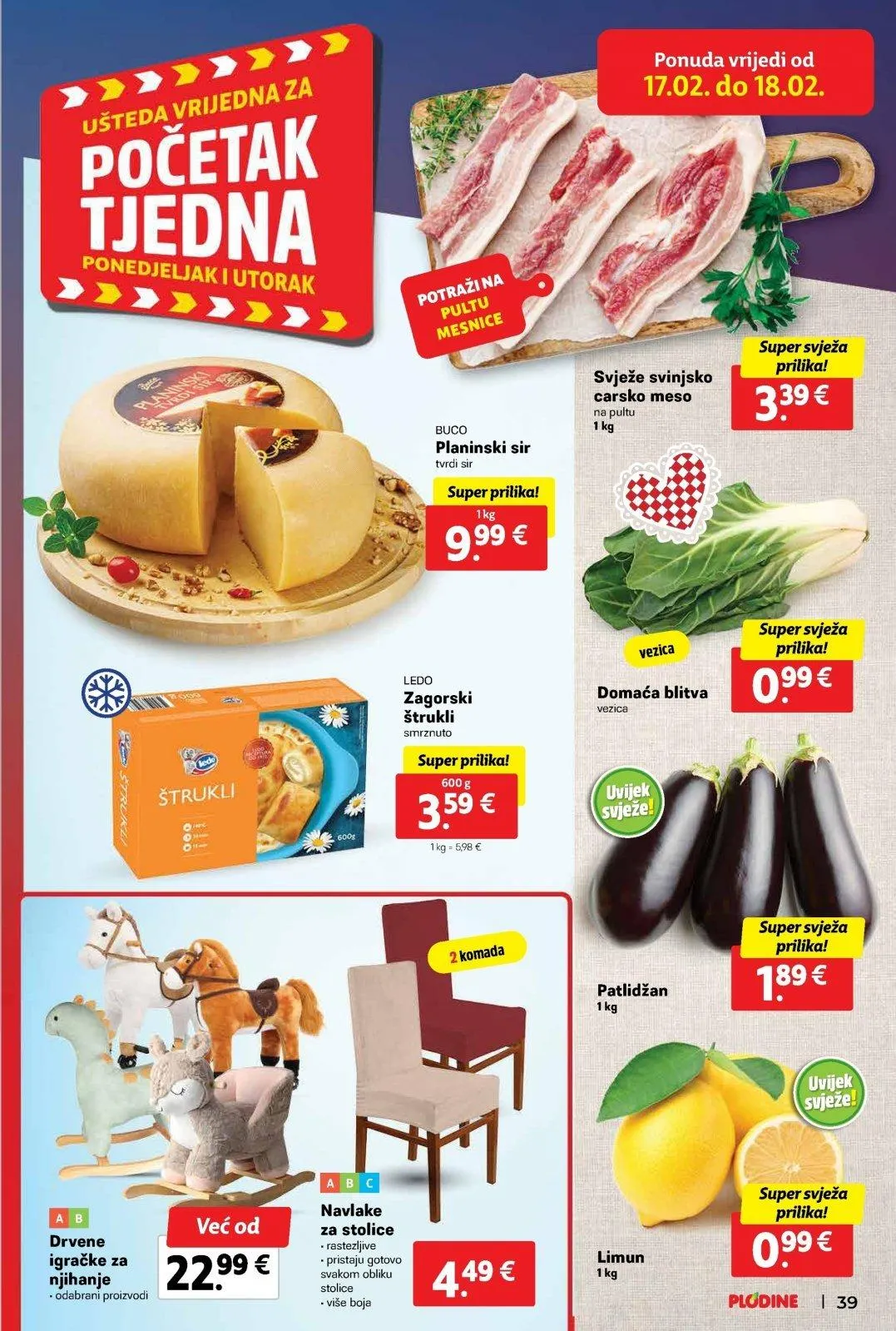 Katalog Plodine katalog do 18.02.2025 od 12. veljače do 18. veljače 2025. - Pregled Stranica 39