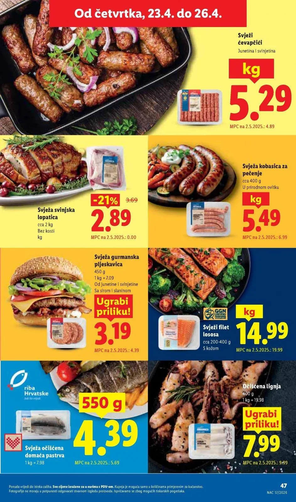 Katalog Lidl katalog do 26.04.2026 od 16. travnja do 26. travnja 2026. - Pregled Stranica 47