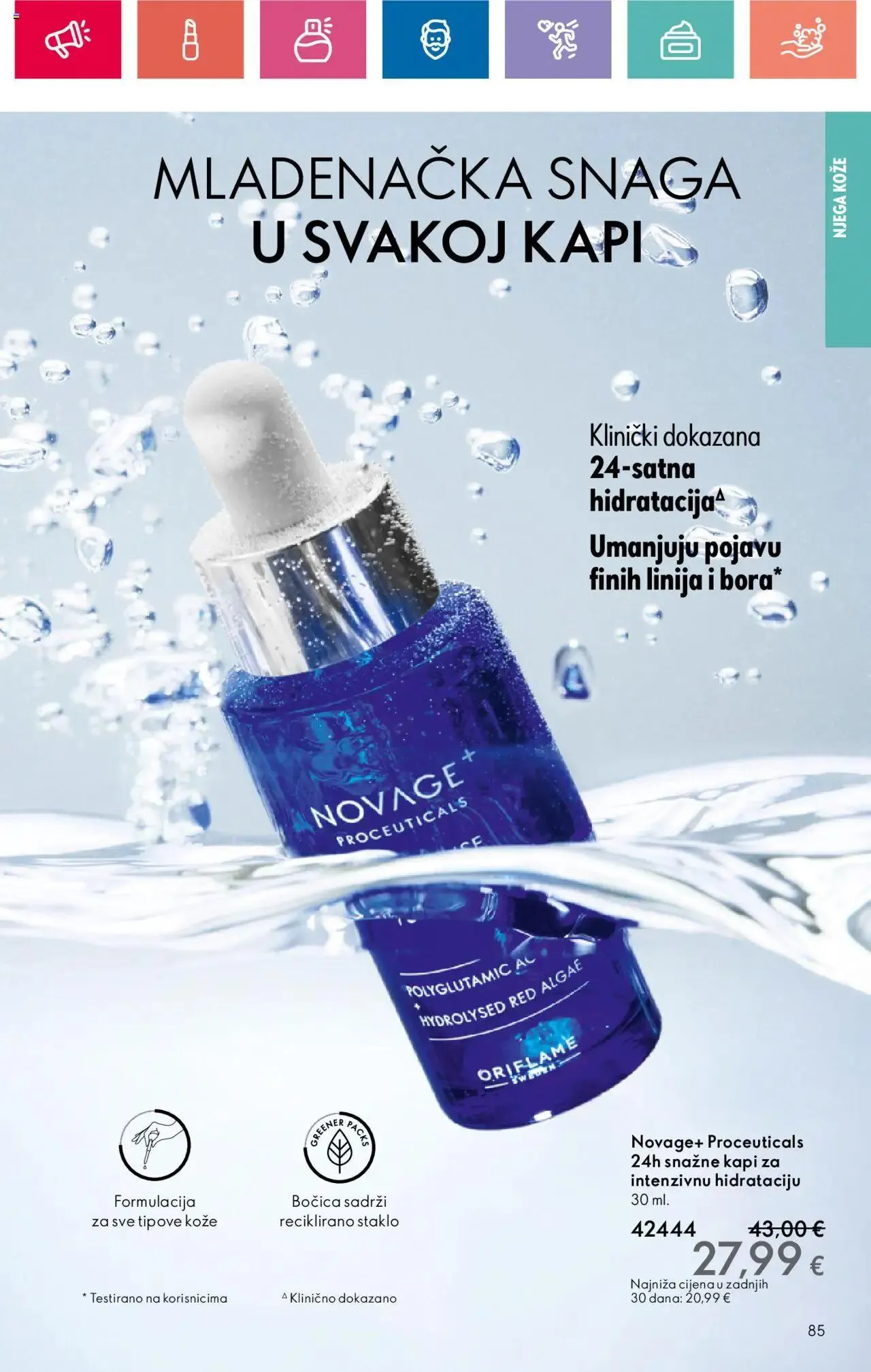 Katalog Katalog 11/2024 Oriflame od 1. kolovoza do 21. kolovoza 2024. - Pregled Stranica 85