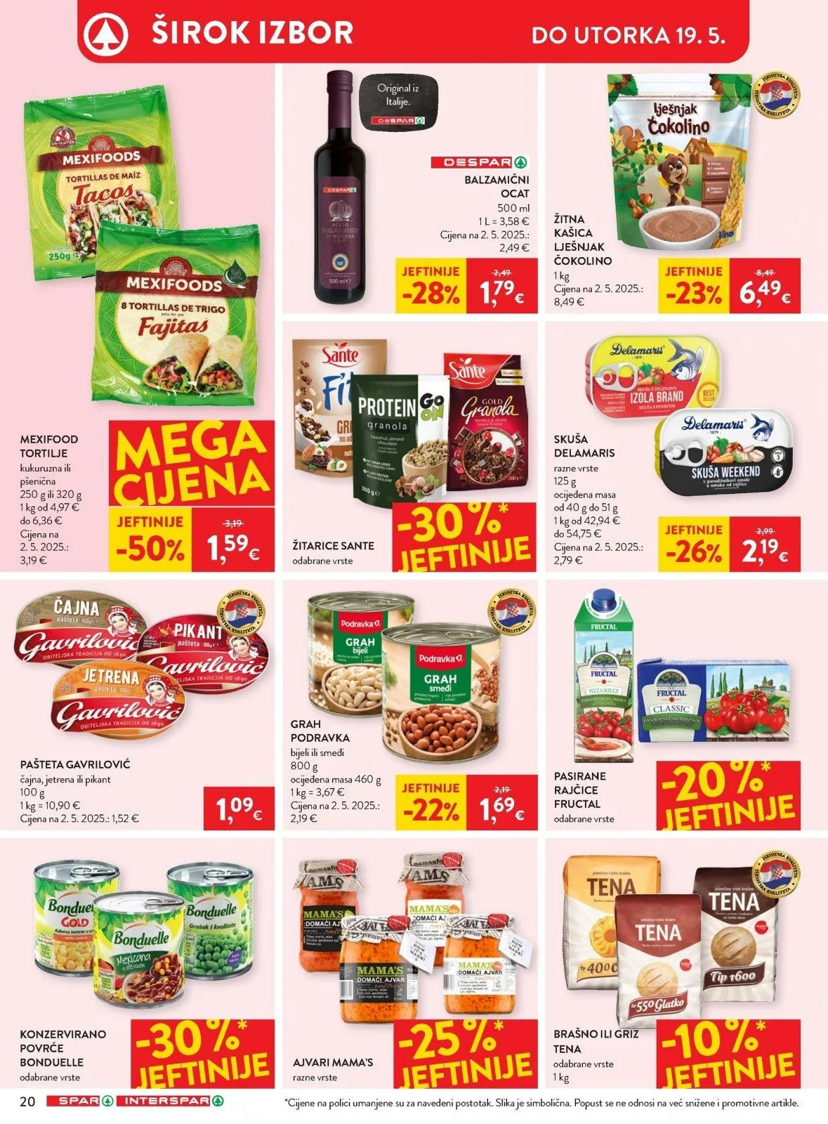 Katalog Spar katalog do 19.05.2026 od 13. svibnja do 19. svibnja 2026. - Pregled Stranica 24