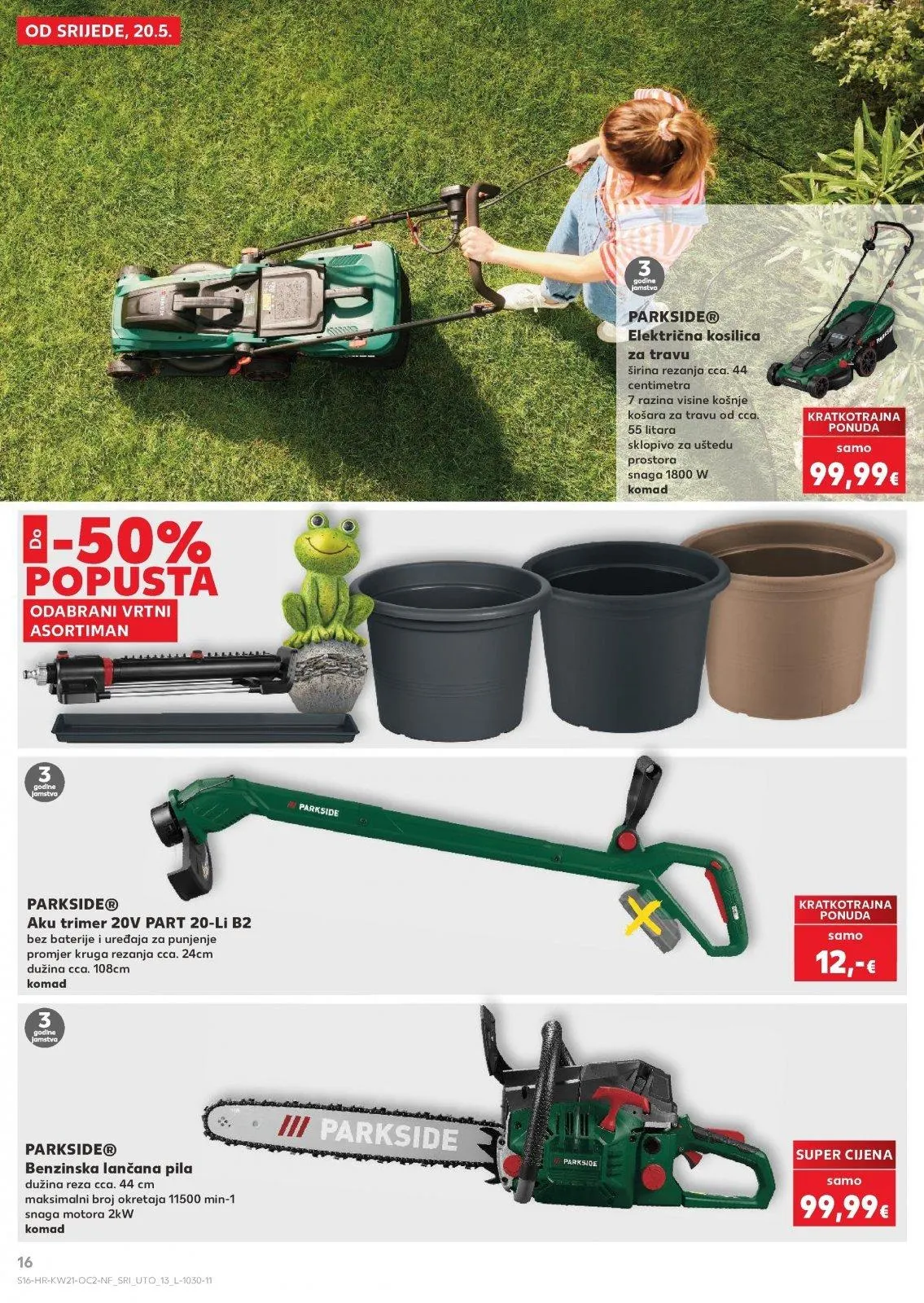 Katalog Kaufland katalog do 26.05.2026 od 20. svibnja do 26. svibnja 2026. - Pregled Stranica 16