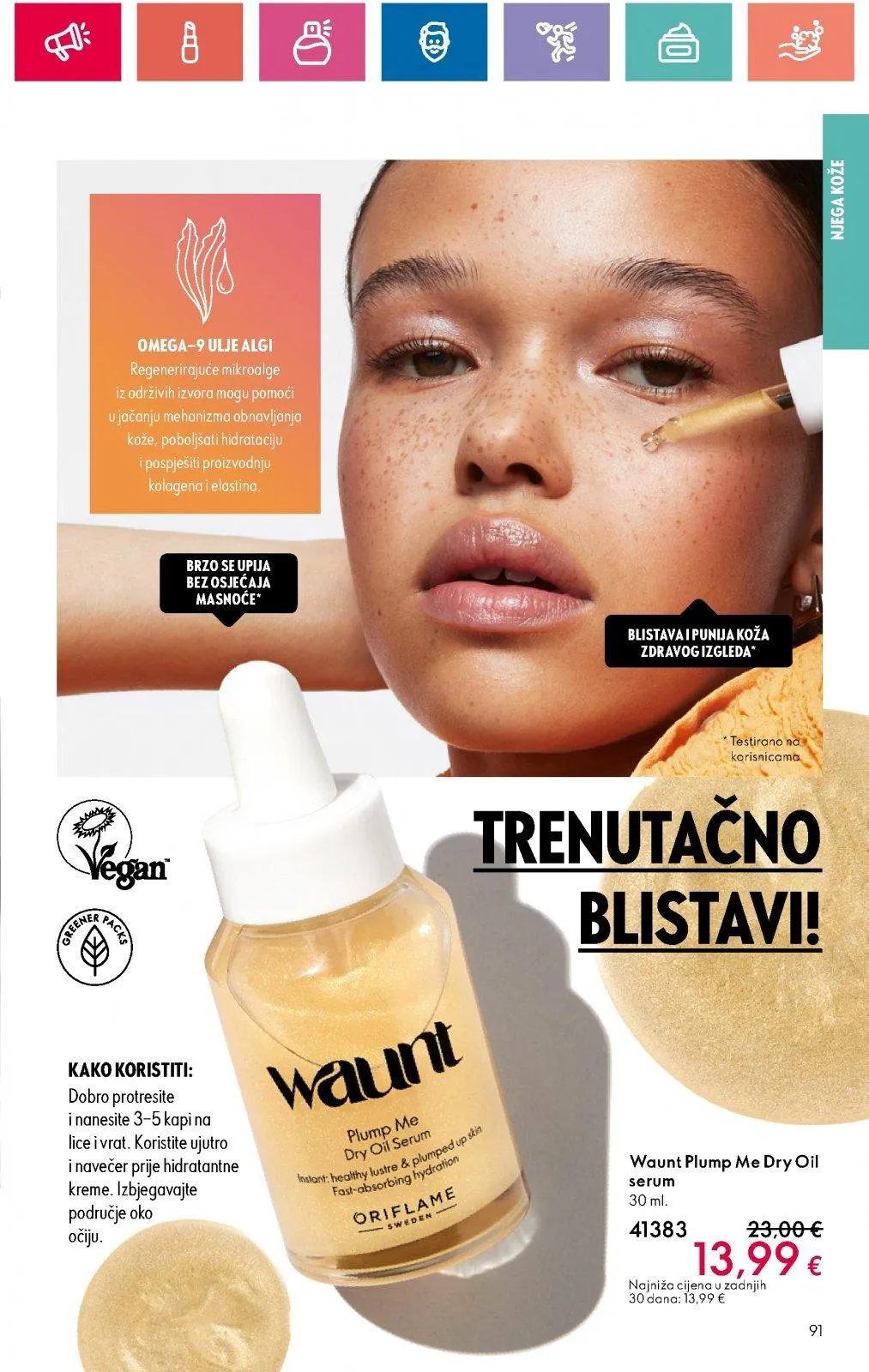 Katalog Oriflame katalog do 11.09.2024 od 29. kolovoza do 11. rujna 2024. - Pregled Stranica 91