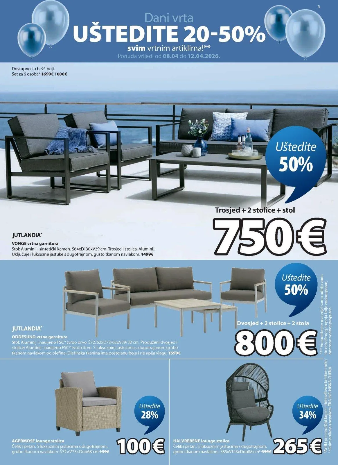 Katalog JYSK katalog do 17.05.2026 od 9. travnja do 17. svibnja 2026. - Pregled Stranica 6