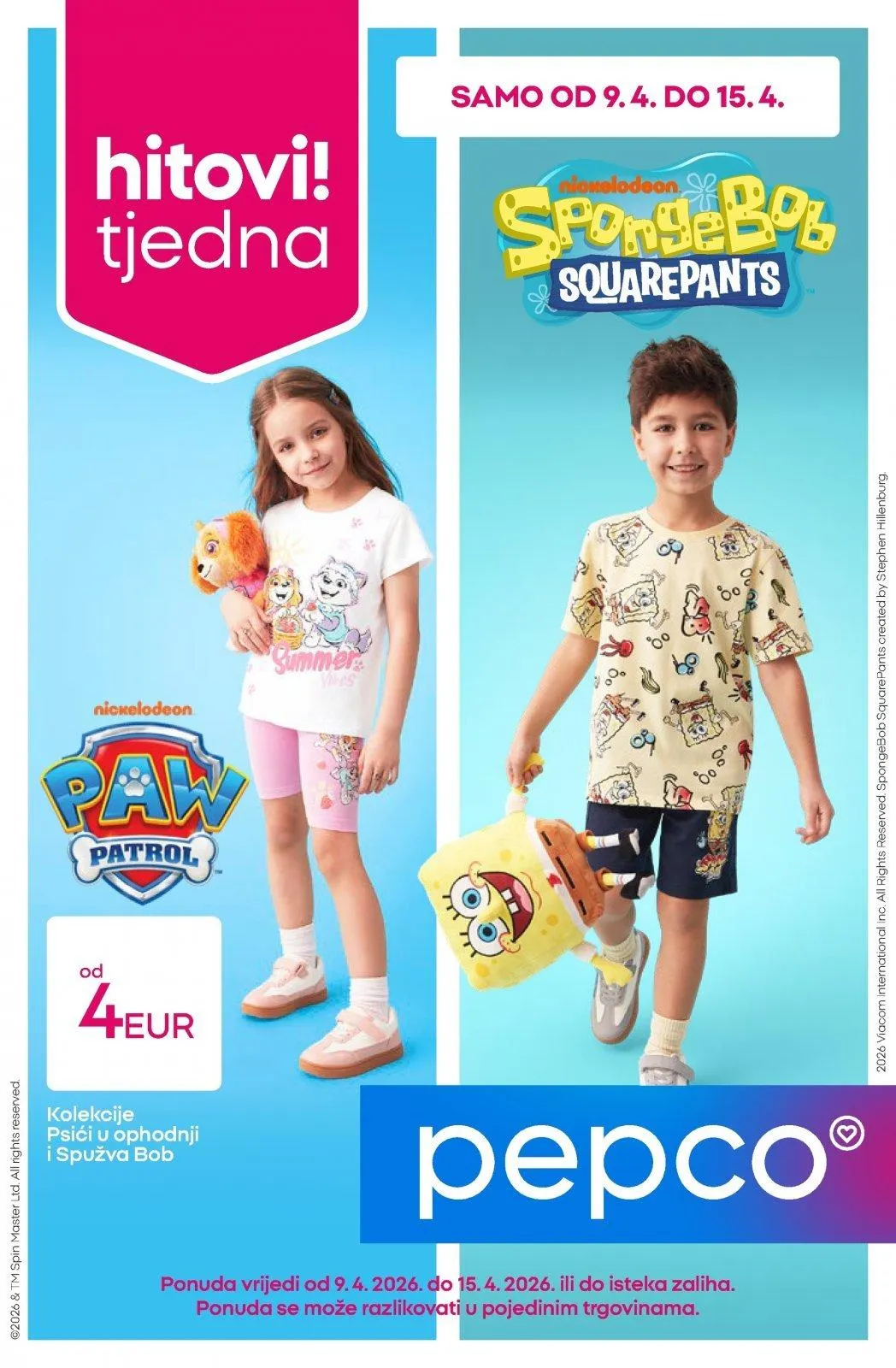 Katalog Pepco katalog do 15.04.2026 od 10. travnja do 15. travnja 2026. - Pregled Stranica 1