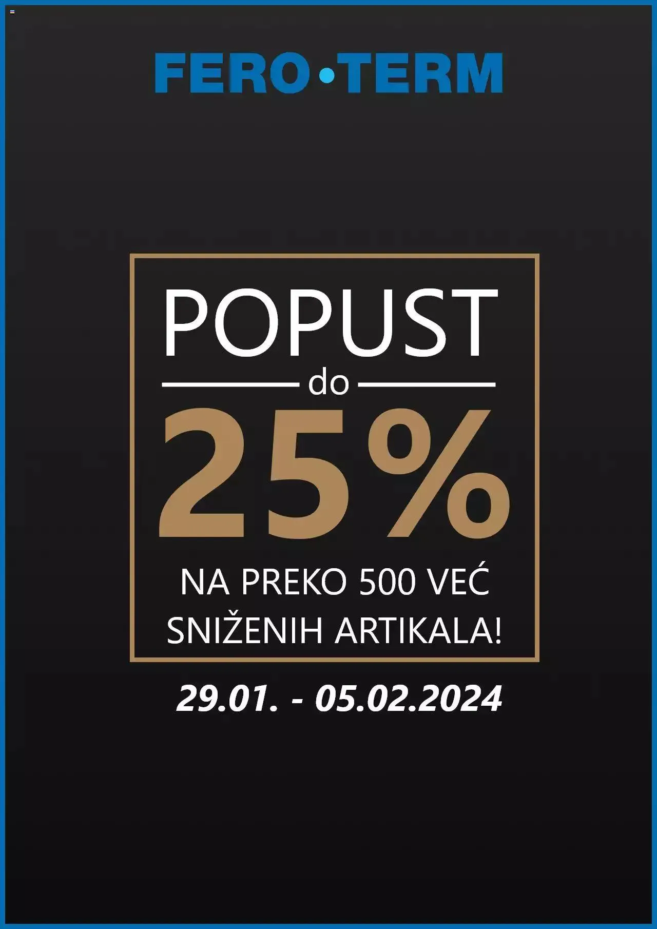 Katalog Katalog Fero-term od 29. siječnja do 5. veljače 2024. - Pregled Stranica