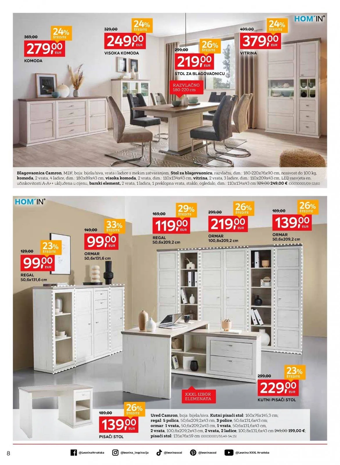 Katalog Lesnina katalog do 22.01.2026 od 15. siječnja do 22. siječnja 2026. - Pregled Stranica 8