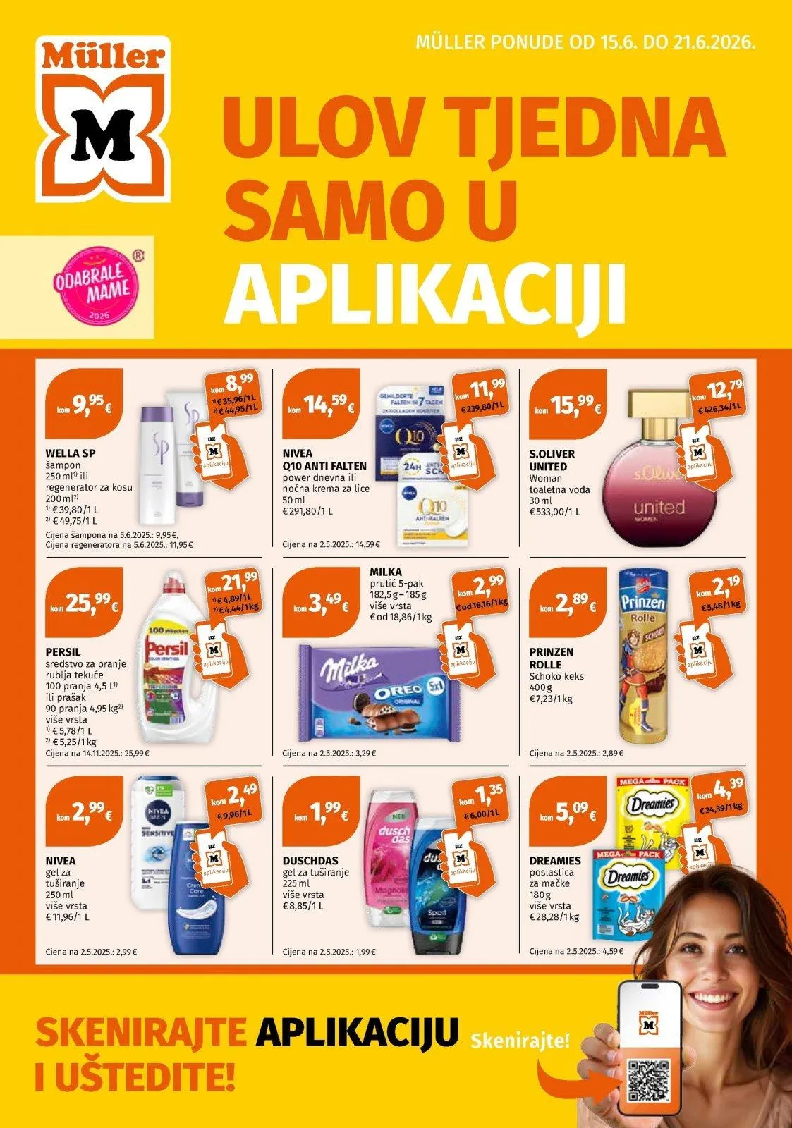 Katalog Müller katalog do 21.06.2026 od 15. lipnja do 21. lipnja 2026. - Pregled Stranica 1