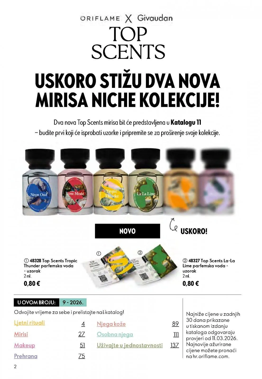 Katalog Oriflame katalog do 14.07.2026 od 26. lipnja do 14. srpnja 2026. - Pregled Stranica 2