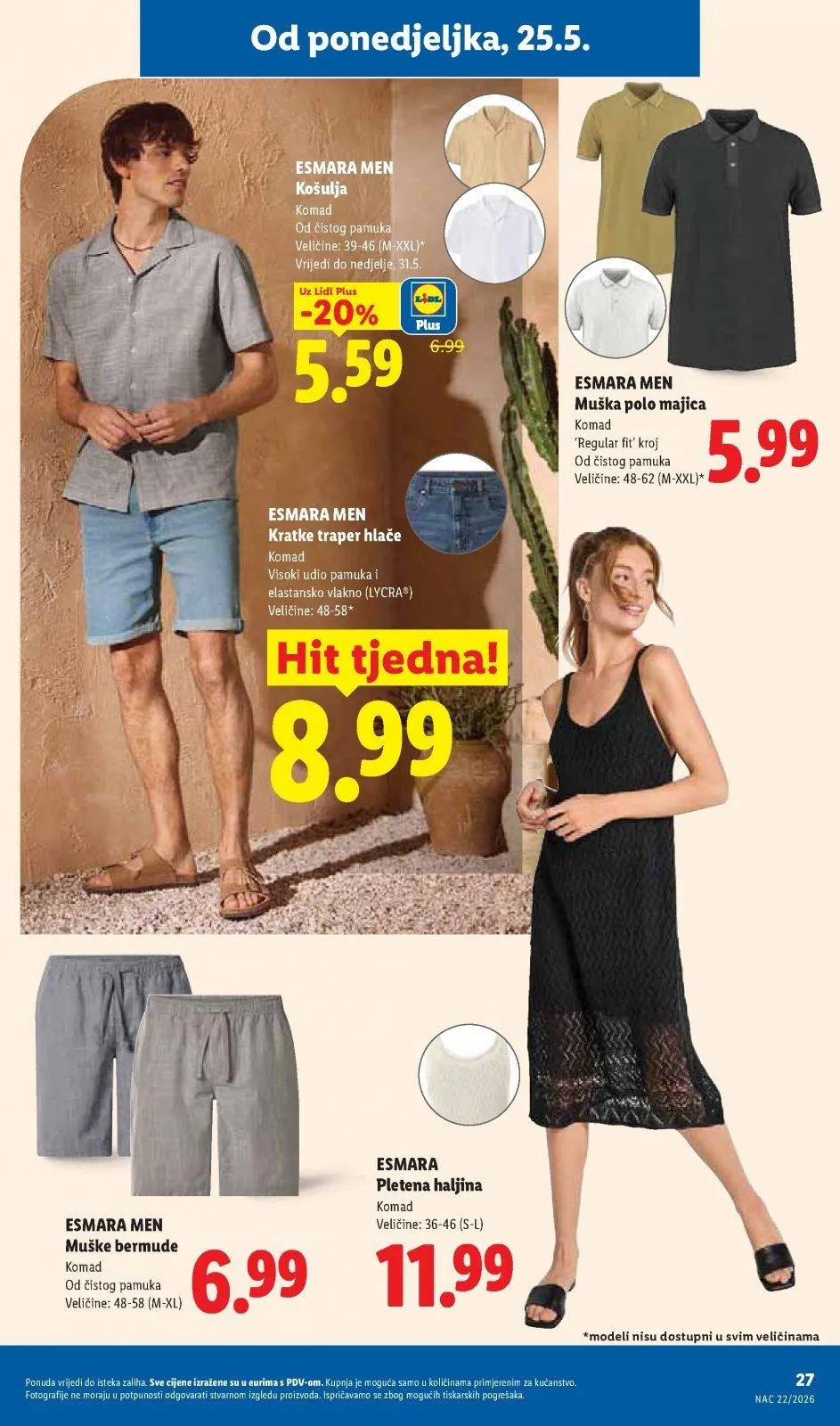 Katalog Lidl katalog do 31.05.2026 od 21. svibnja do 31. svibnja 2026. - Pregled Stranica 27