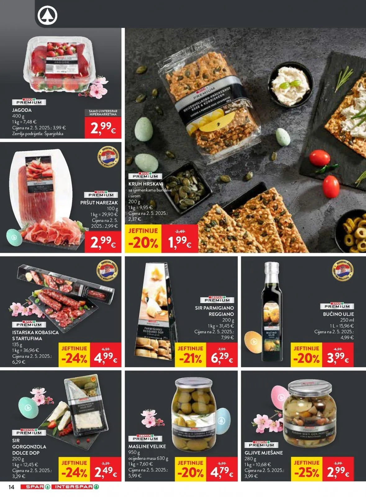 Katalog Interspar katalog do 24.03.2026 od 19. ožujka do 24. ožujka 2026. - Pregled Stranica 14