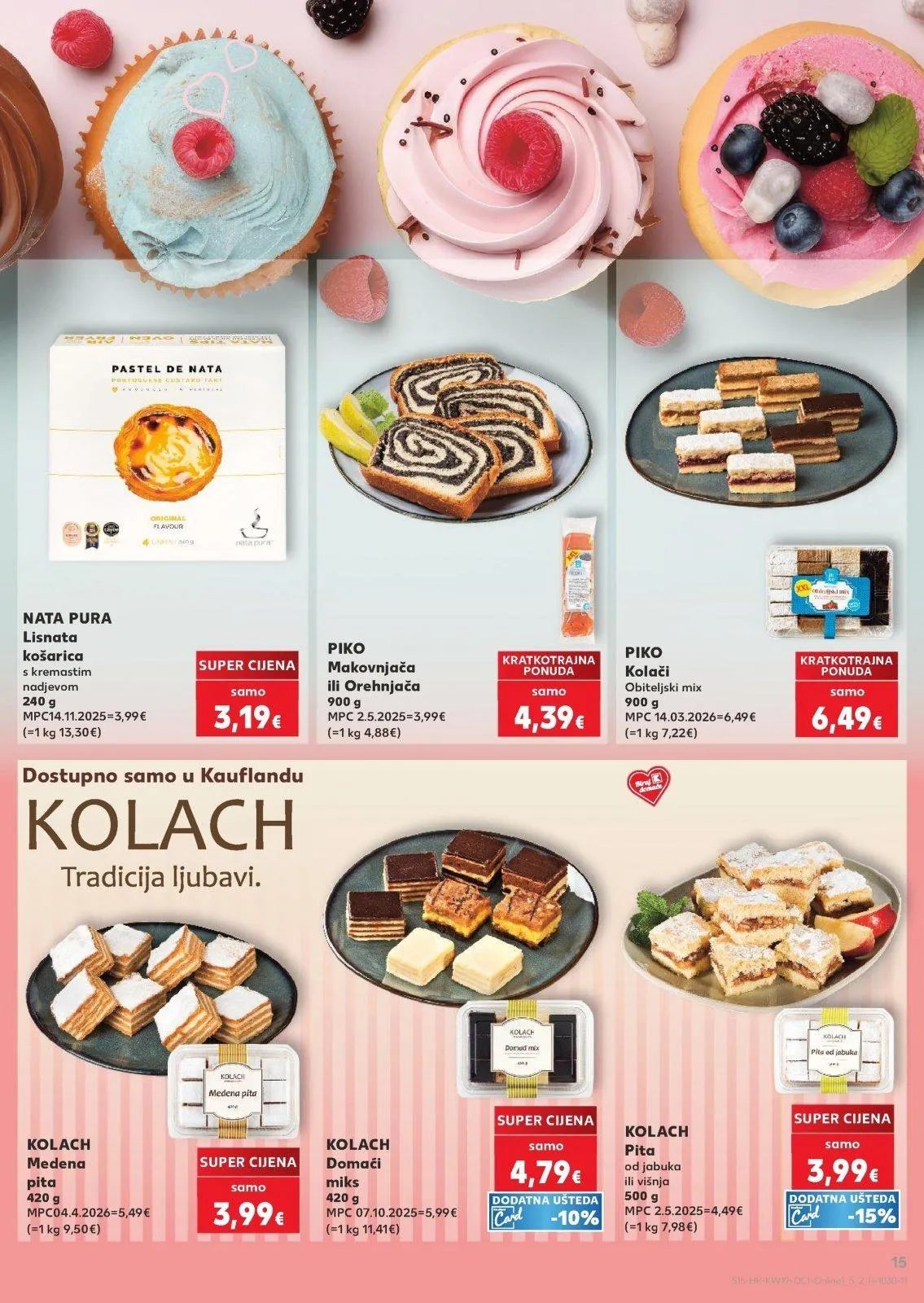 Katalog Kaufland katalog do 12.05.2026 od 8. svibnja do 12. svibnja 2026. - Pregled Stranica 15