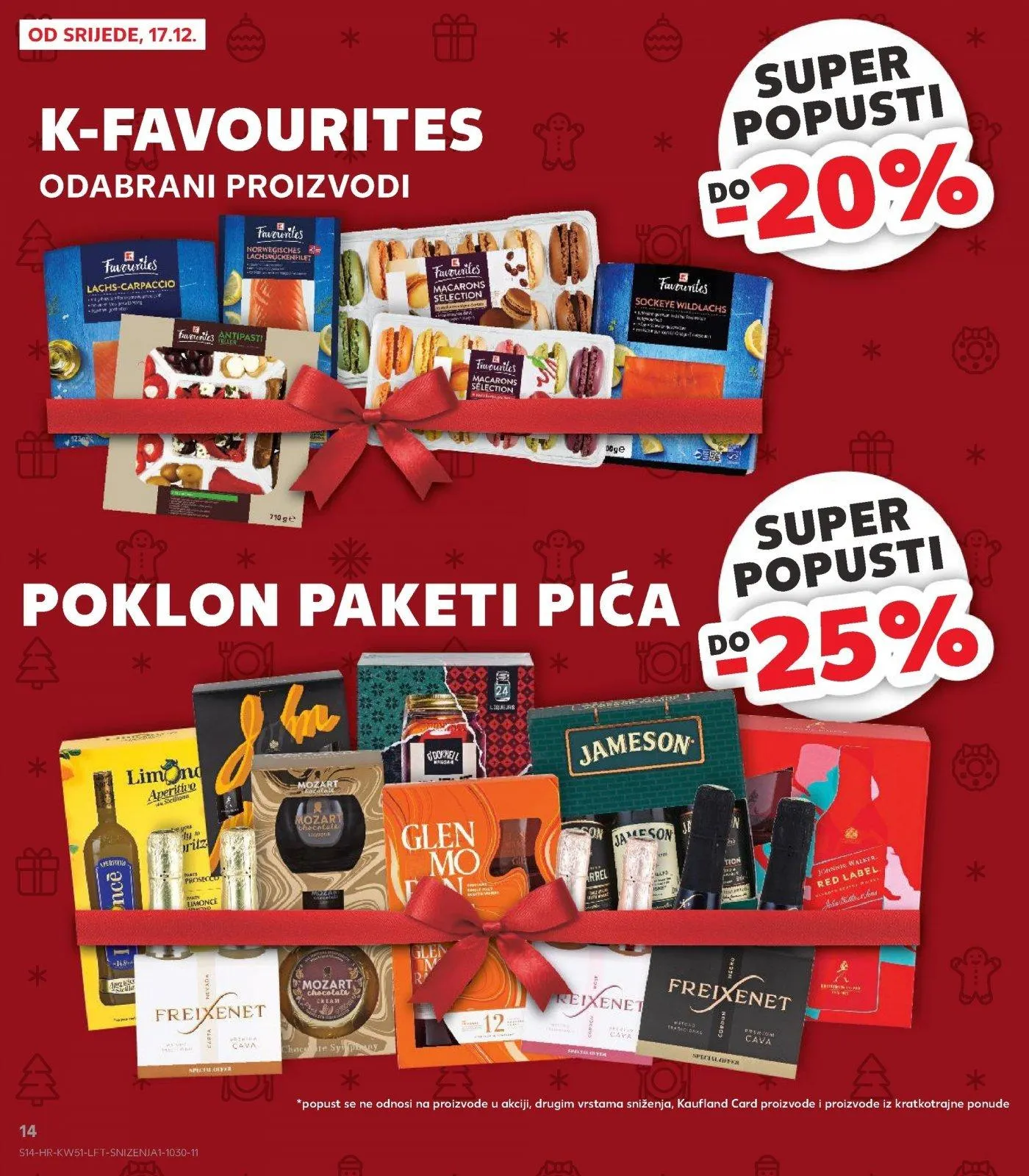 Katalog Kaufland katalog do 26.12.2025 od 17. prosinca do 26. prosinca 2025. - Pregled Stranica 14