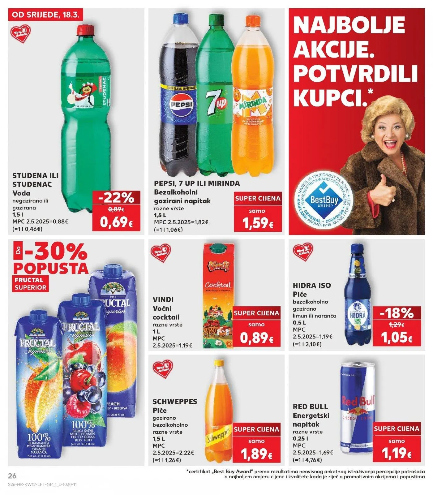 Katalog Kaufland katalog do 24.03.2026 od 18. ožujka do 24. ožujka 2026. - Pregled Stranica 26