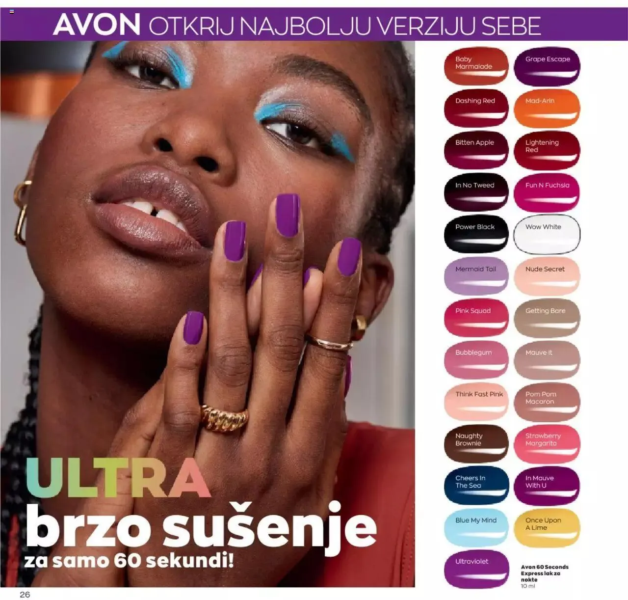 Katalog Avon katalog - Make-up vodič od 12. siječnja do 6. veljače 2024. - Pregled Stranica 26