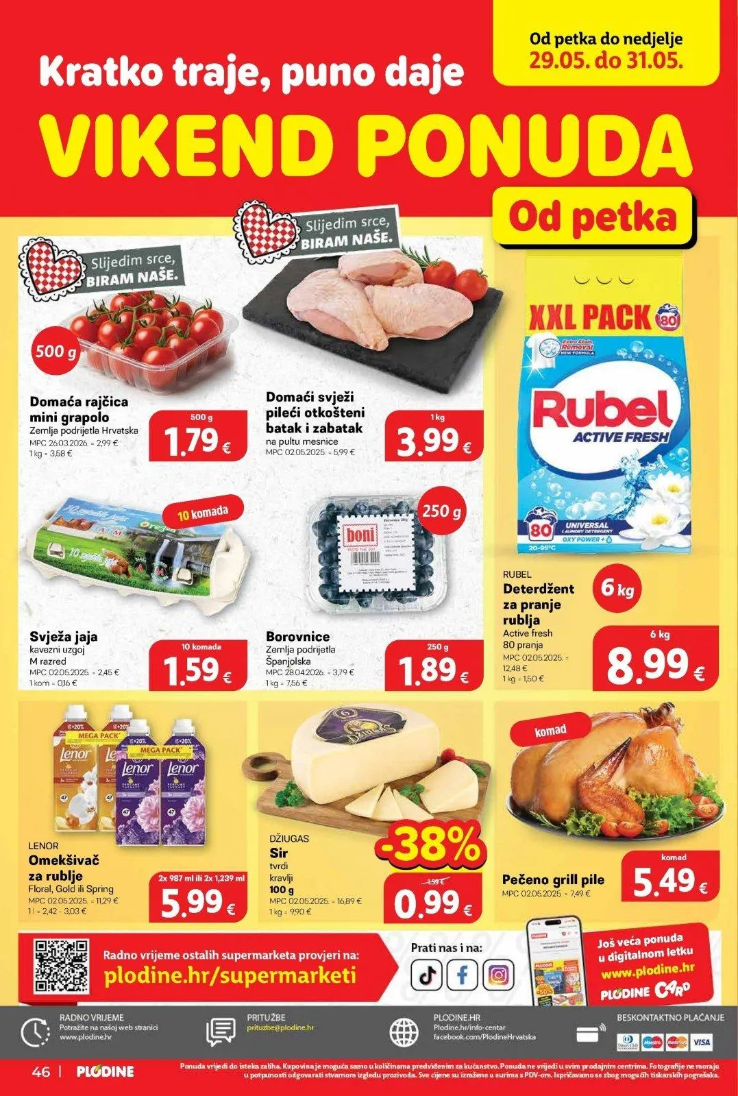 Katalog Plodine katalog do 02.06.2026 od 28. svibnja do 2. lipnja 2026. - Pregled Stranica 46