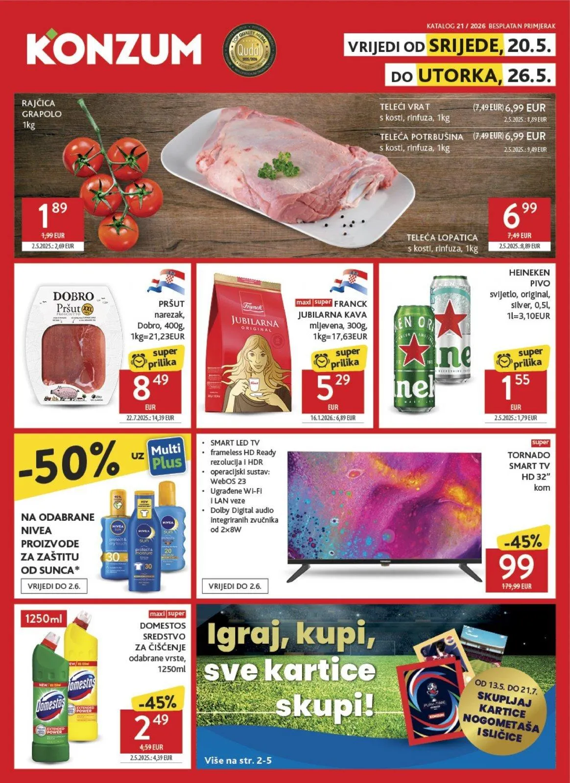 Katalog Konzum katalog do 26.05.2026 od 20. svibnja do 26. svibnja 2026. - Pregled Stranica 1