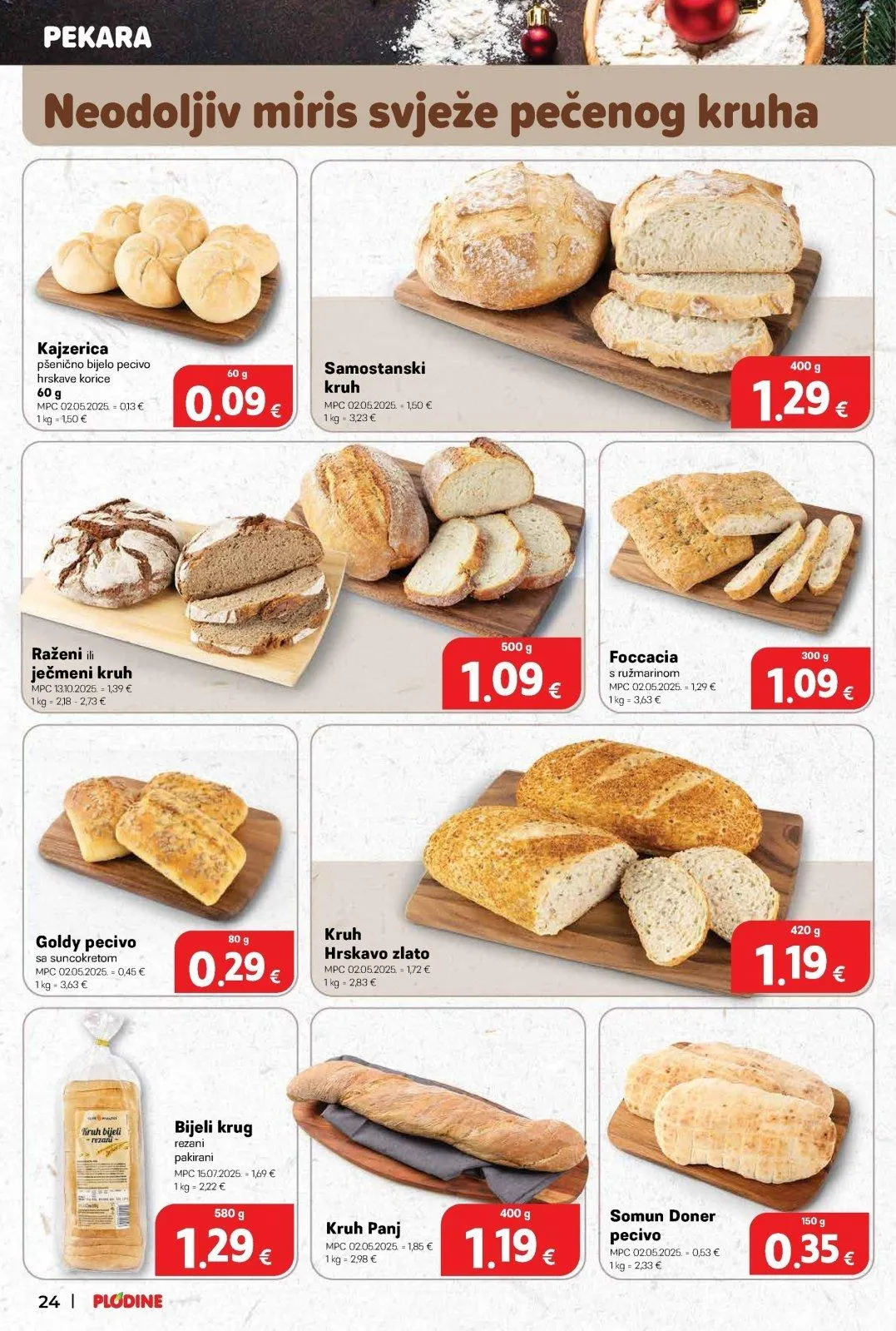 Katalog Plodine katalog do 09.12.2025 od 3. prosinca do 9. prosinca 2025. - Pregled Stranica 24