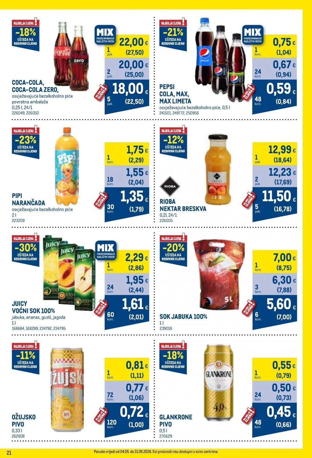 Katalog Metro katalog do 01.06.2026 od 8. svibnja do 1. lipnja 2026. - Pregled Stranica 21
