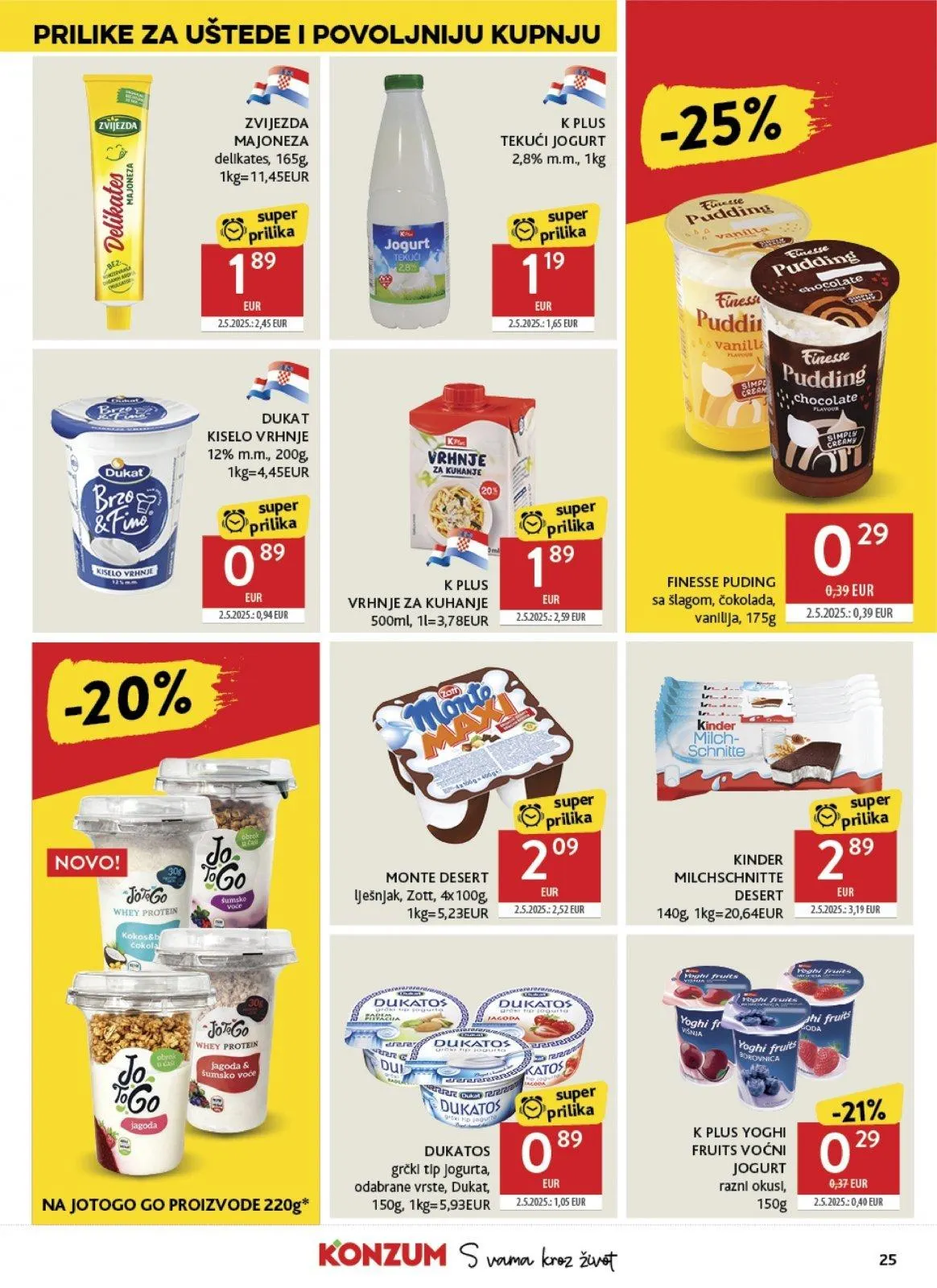 Katalog Konzum katalog do 30.06.2026 od 26. lipnja do 30. lipnja 2026. - Pregled Stranica 25