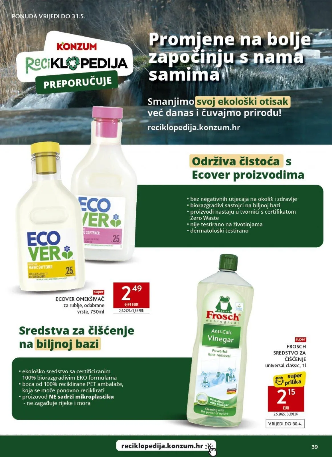 Katalog Konzum katalog do 28.04.2026 od 22. travnja do 28. travnja 2026. - Pregled Stranica 39