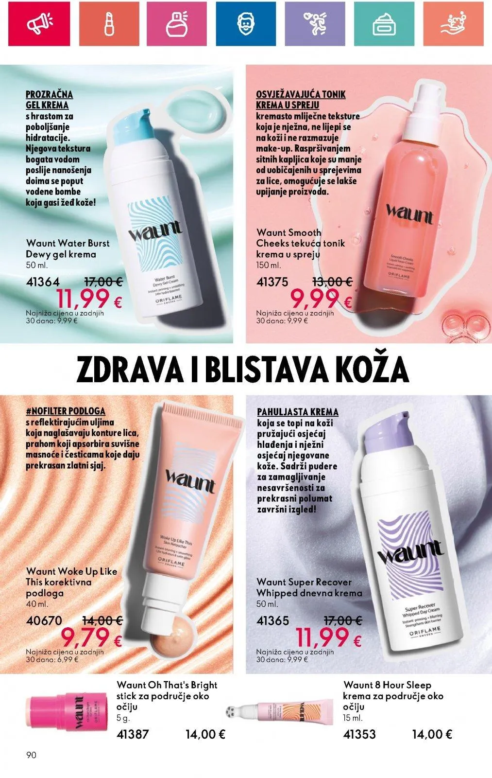Katalog Oriflame katalog do 11.09.2024 od 29. kolovoza do 11. rujna 2024. - Pregled Stranica 90