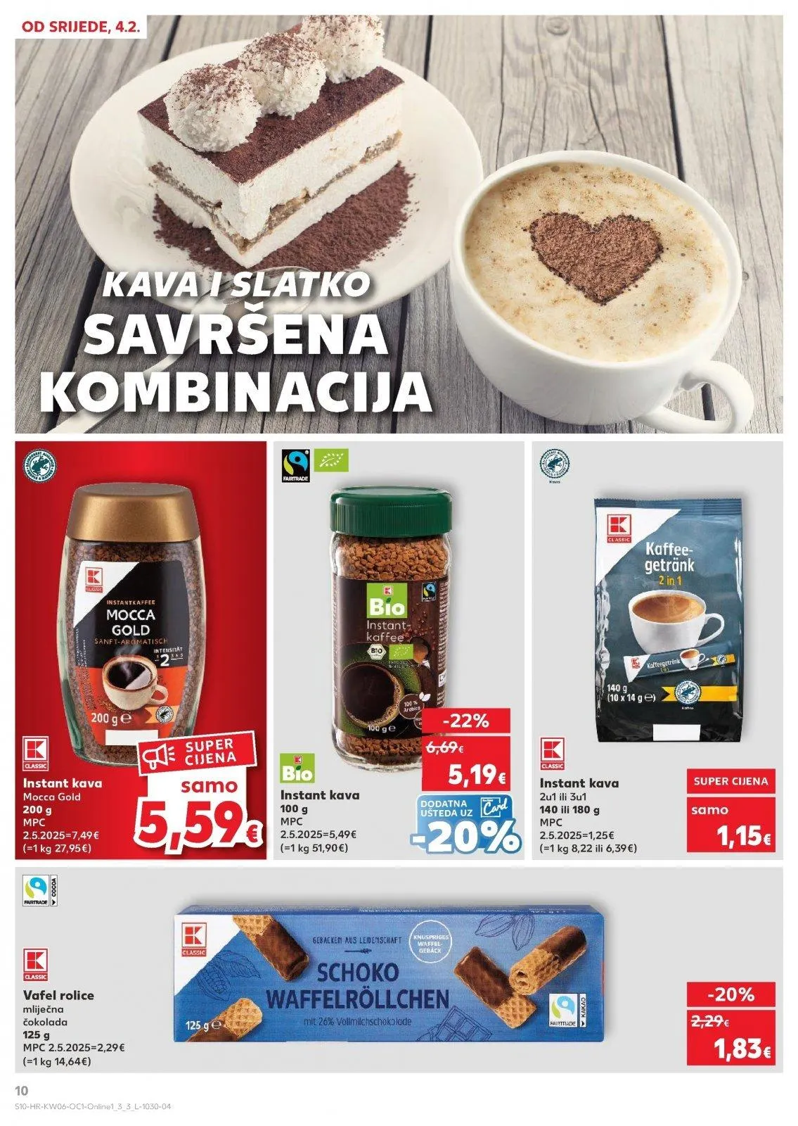 Katalog Kaufland katalog do 10.02.2026 od 4. veljače do 10. veljače 2026. - Pregled Stranica 10