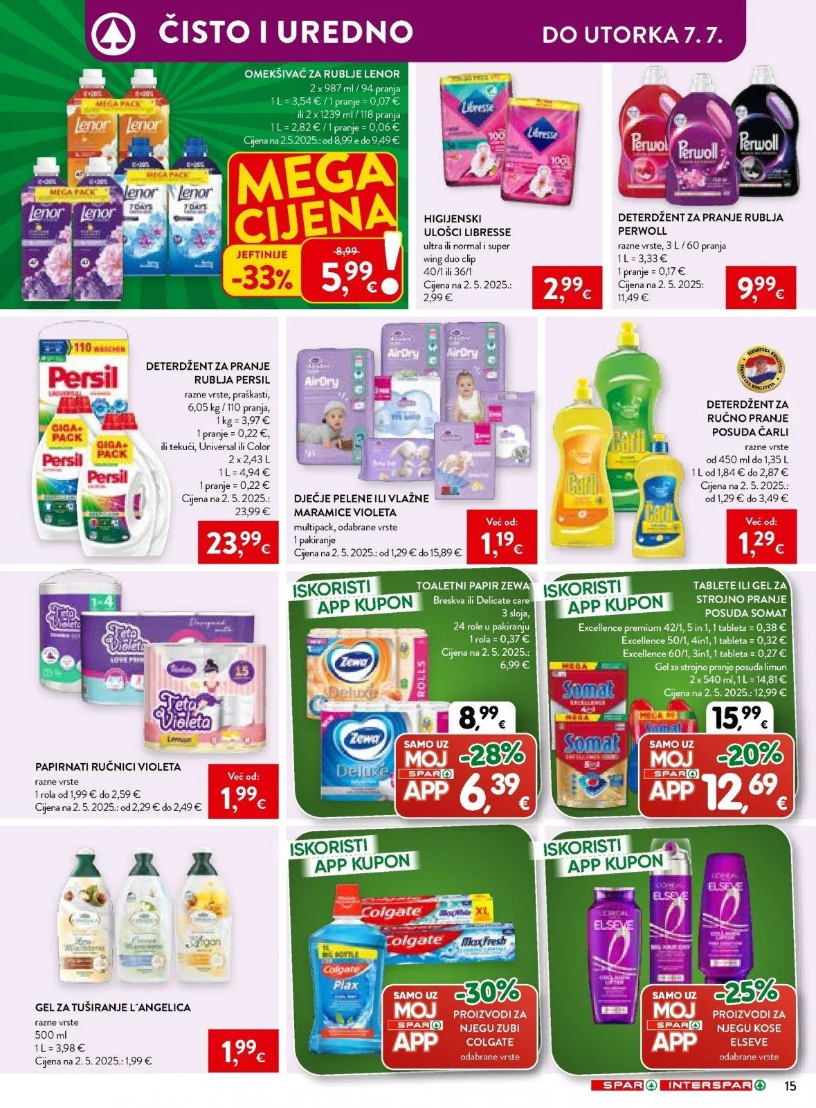 Katalog Interspar katalog do 07.07.2026 od 1. srpnja do 7. srpnja 2026. - Pregled Stranica 27