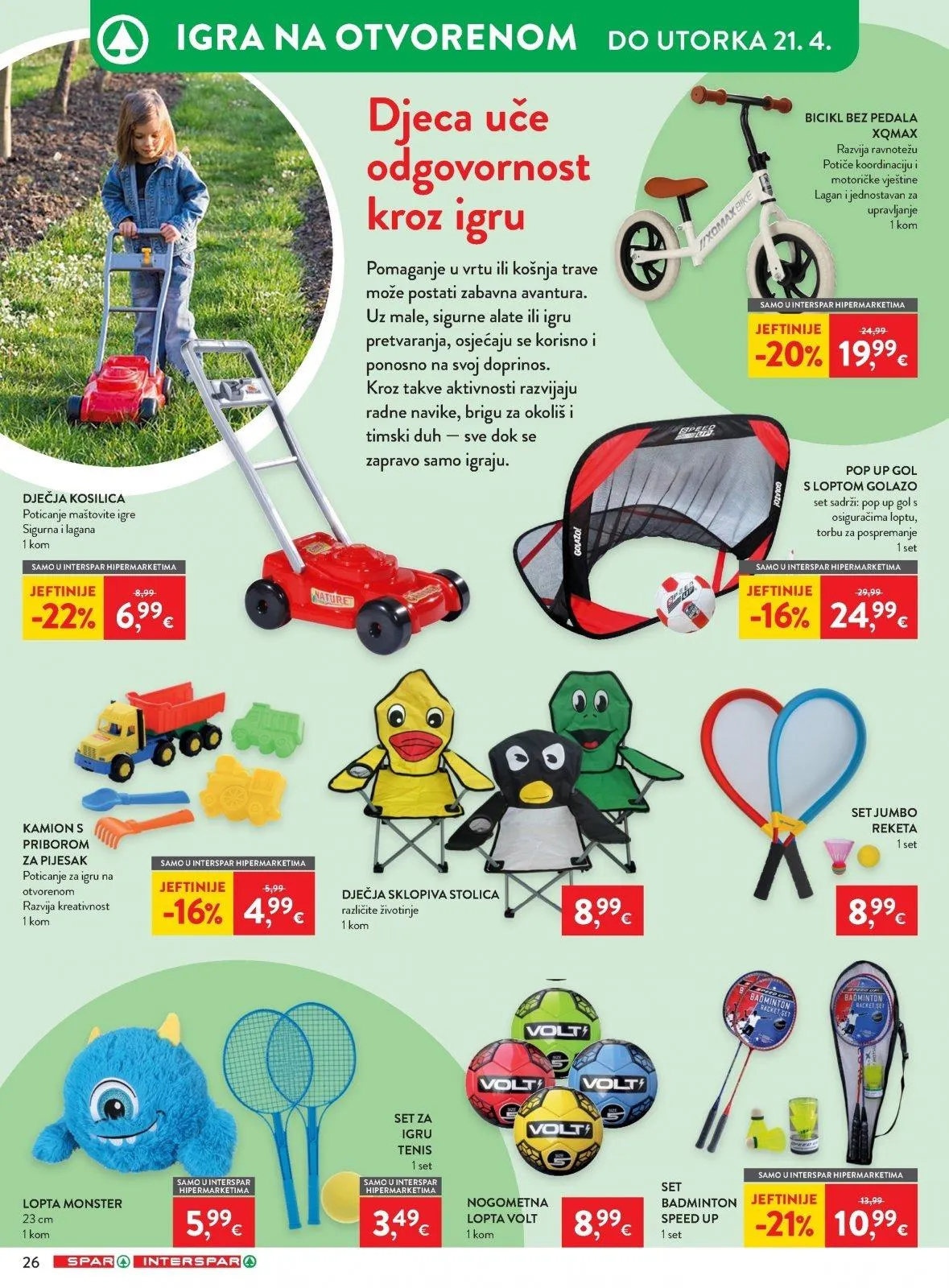 Katalog Interspar katalog do 14.04.2026 od 8. travnja do 14. travnja 2026. - Pregled Stranica 30