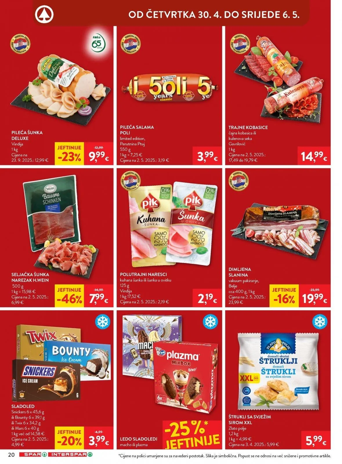 Katalog Interspar katalog do 05.05.2026 od 29. travnja do 5. svibnja 2026. - Pregled Stranica 23