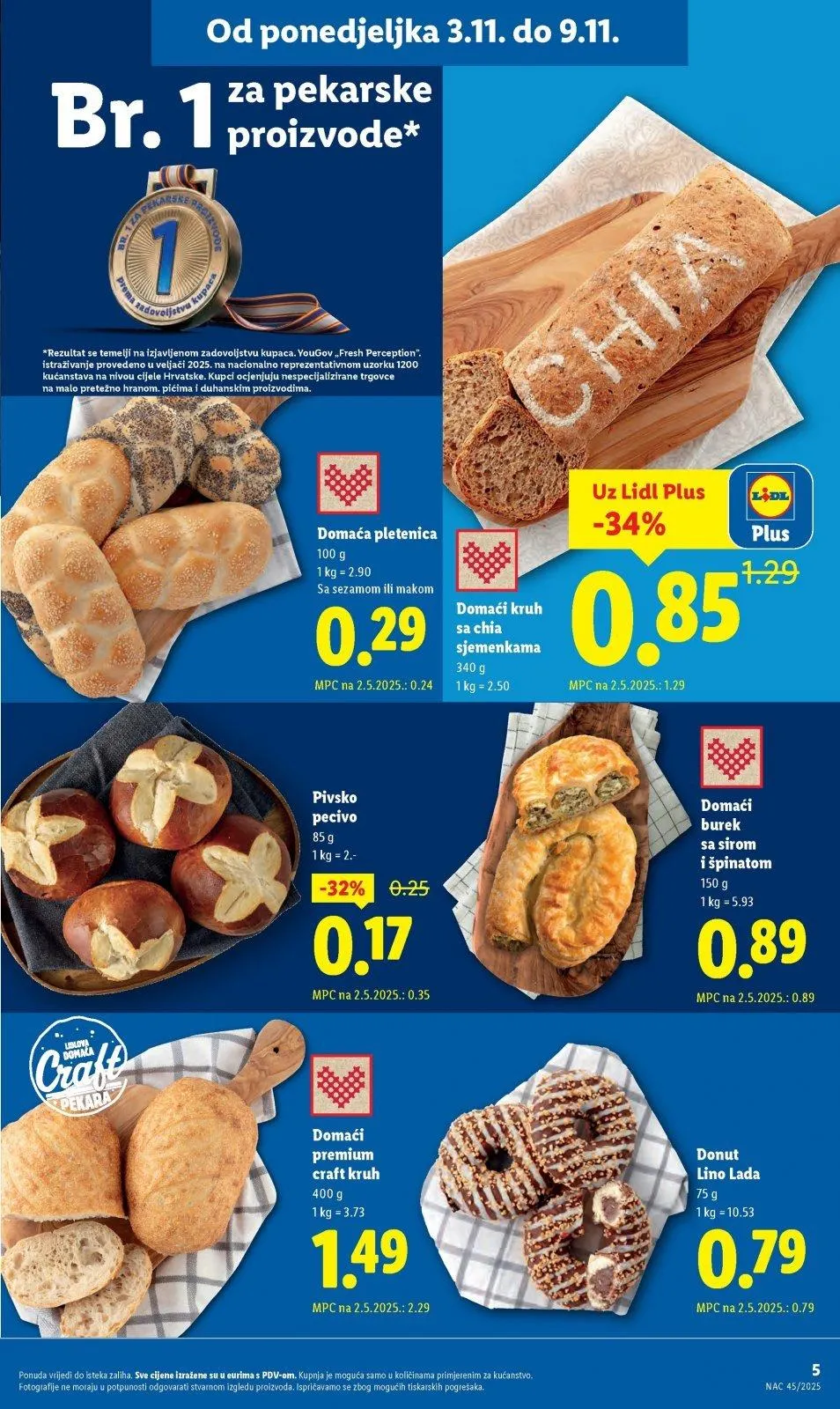 Katalog Lidl katalog do 09.11.2025 od 30. listopada do 9. studenoga 2025. - Pregled Stranica 5