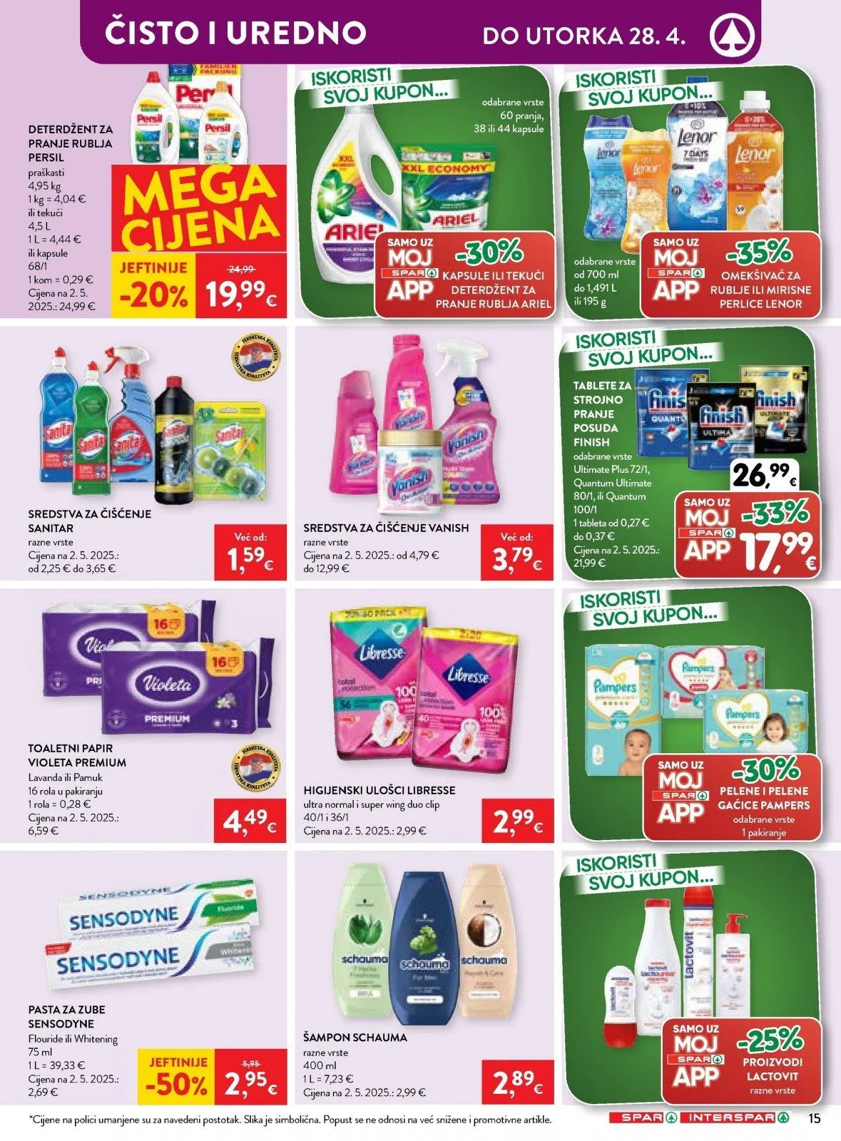Katalog Spar katalog do 28.04.2026 od 22. travnja do 28. travnja 2026. - Pregled Stranica 19