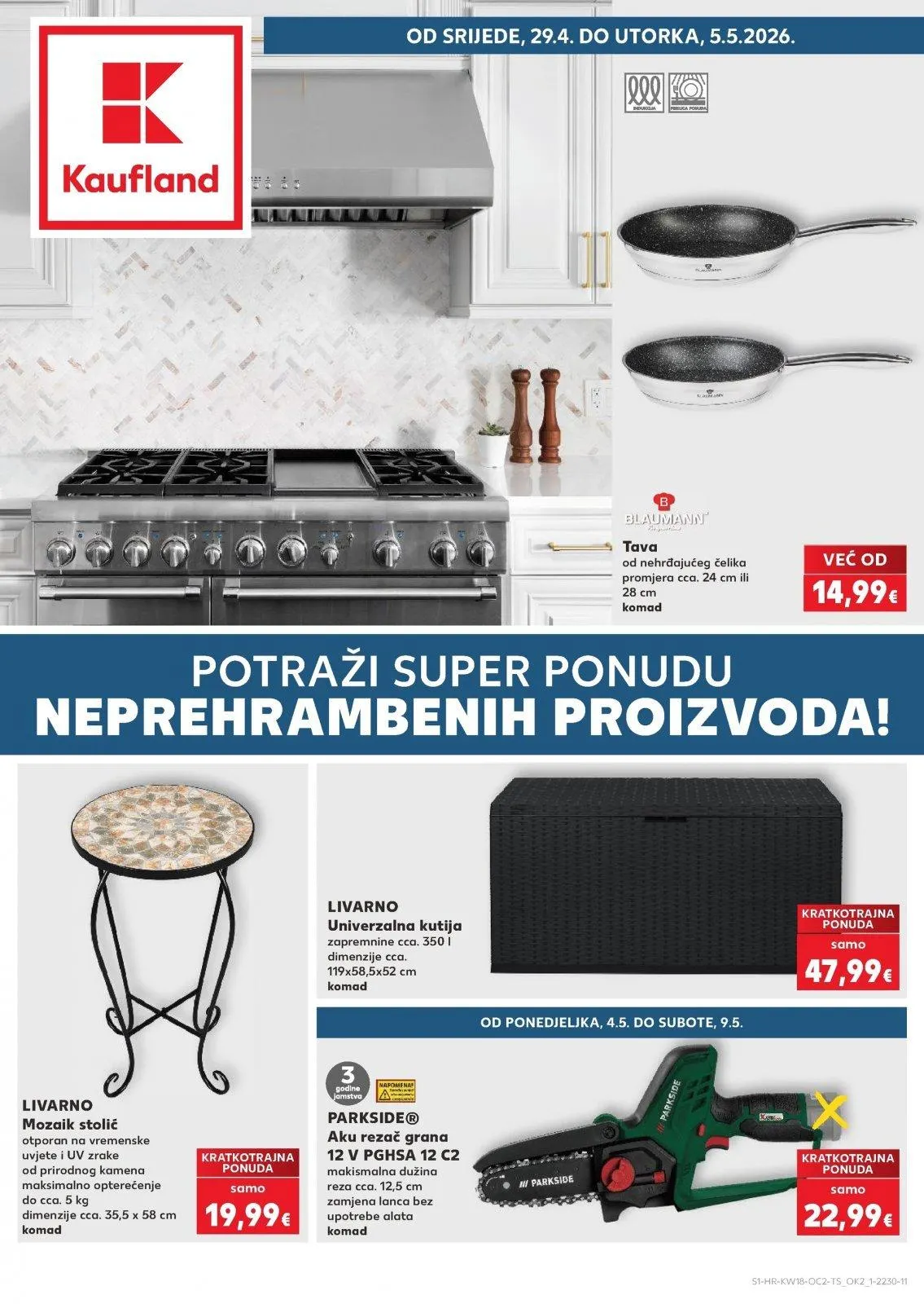 Katalog Kaufland katalog do 05.05.2026 od 29. travnja do 5. svibnja 2026. - Pregled Stranica 1