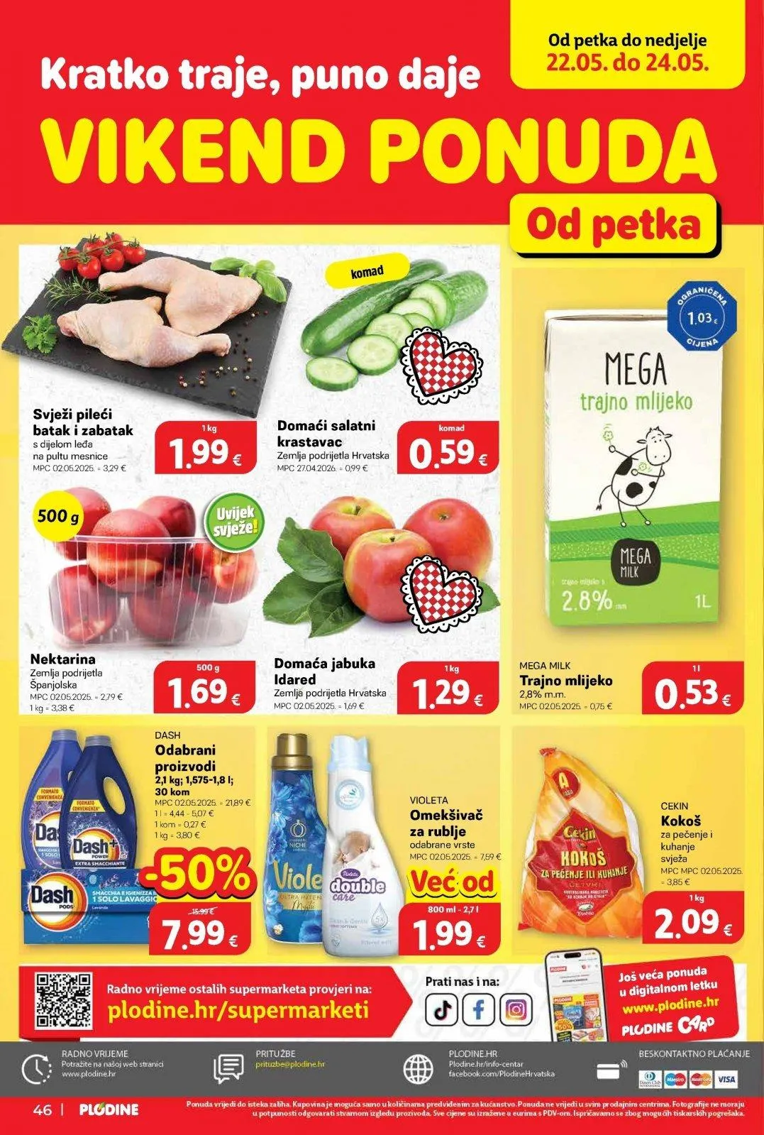 Katalog Plodine katalog do 26.05.2026 od 20. svibnja do 26. svibnja 2026. - Pregled Stranica 48