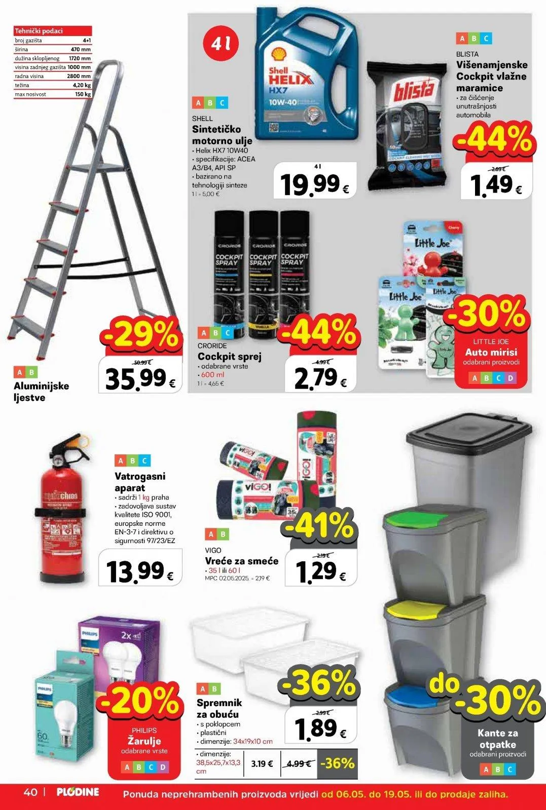 Katalog Plodine katalog do 12.05.2026 od 7. svibnja do 12. svibnja 2026. - Pregled Stranica 40