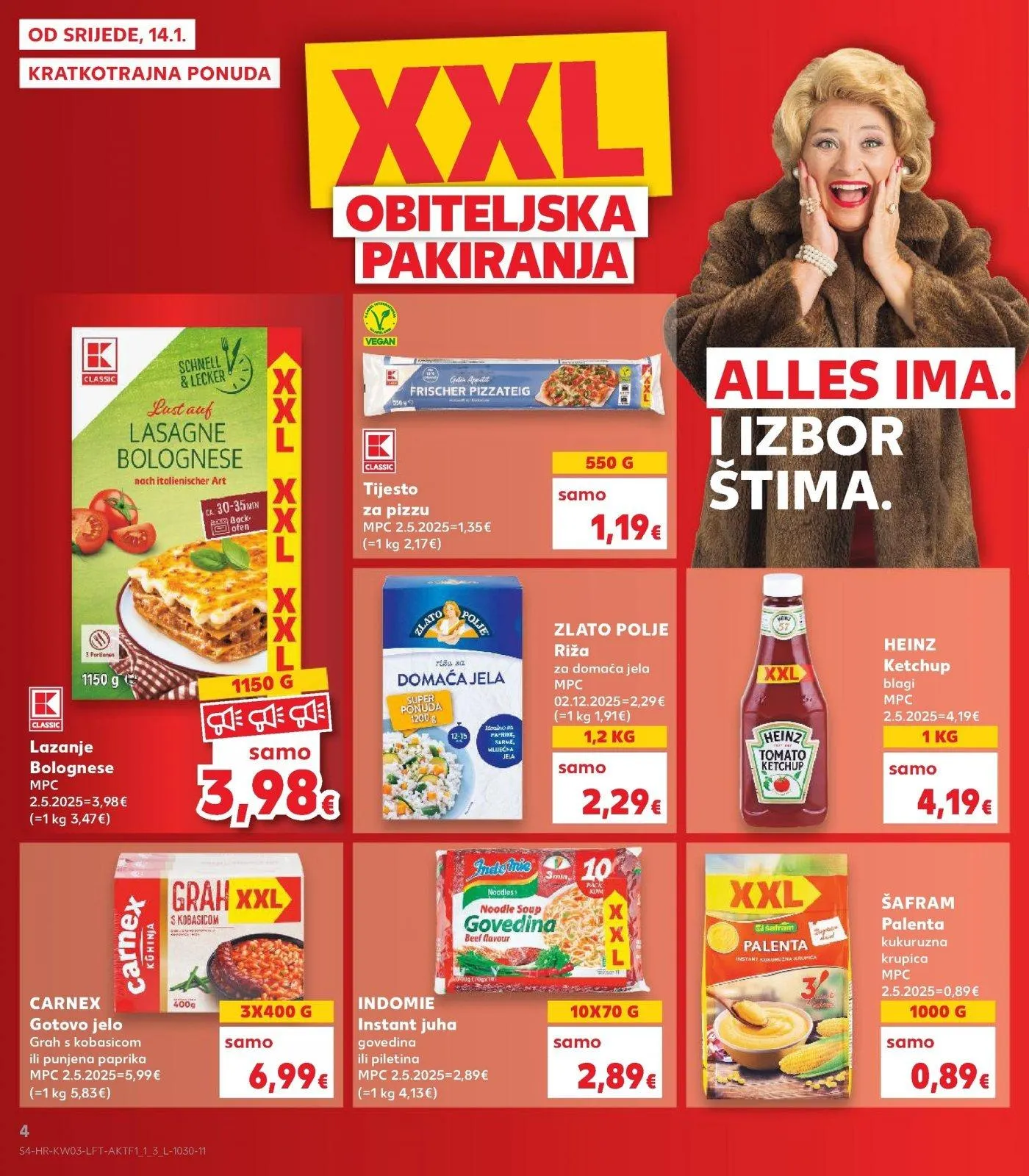 Katalog Kaufland katalog do 20.01.2026 od 14. siječnja do 20. siječnja 2026. - Pregled Stranica 4