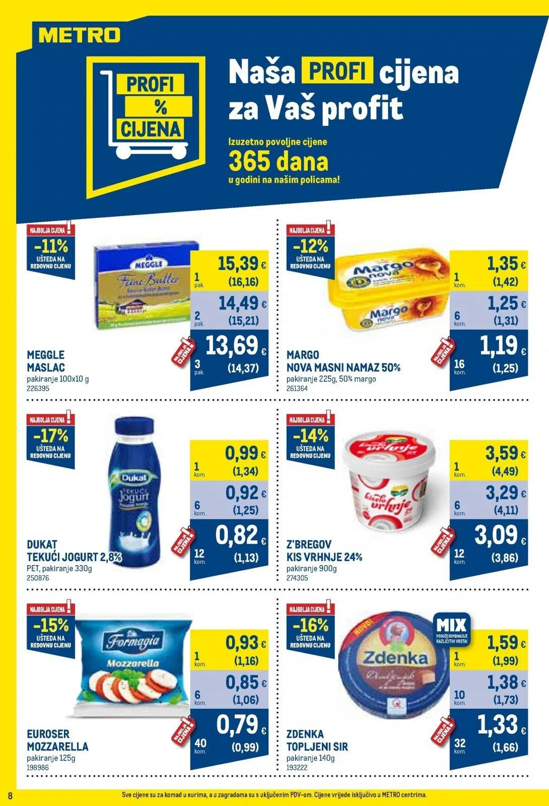 Katalog Metro katalog do 01.06.2026 od 8. svibnja do 1. lipnja 2026. - Pregled Stranica 8