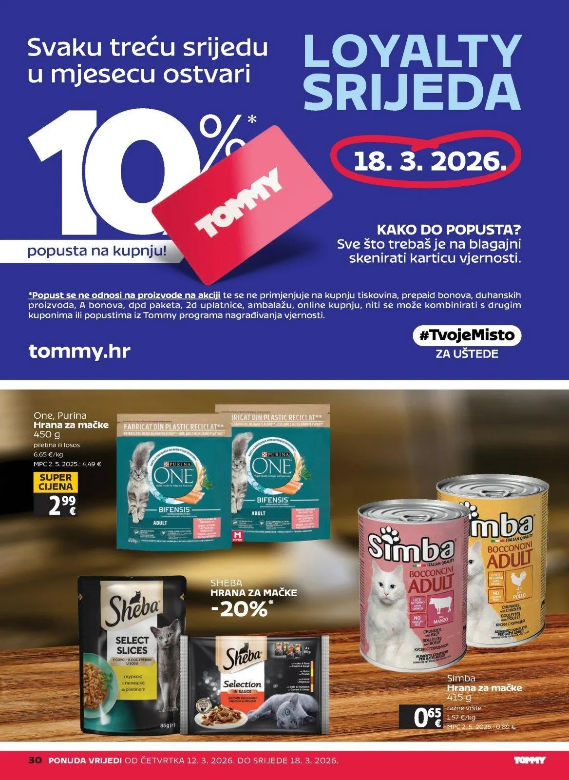 Katalog Tommy katalog do 18.03.2026 od 12. ožujka do 18. ožujka 2026. - Pregled Stranica 30