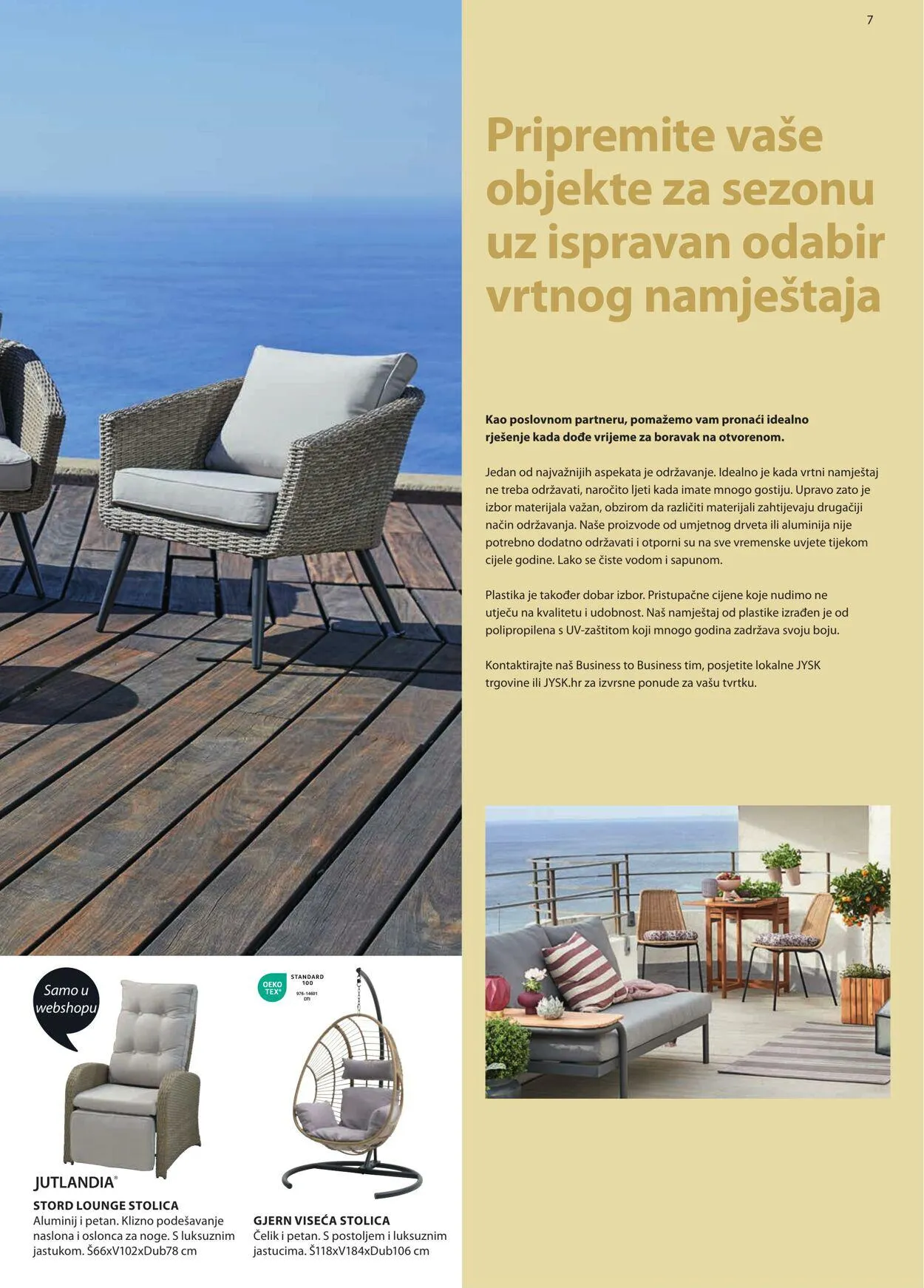 Katalog Jysk od 1. ožujka do 31. kolovoza 2024. - Pregled Stranica 7