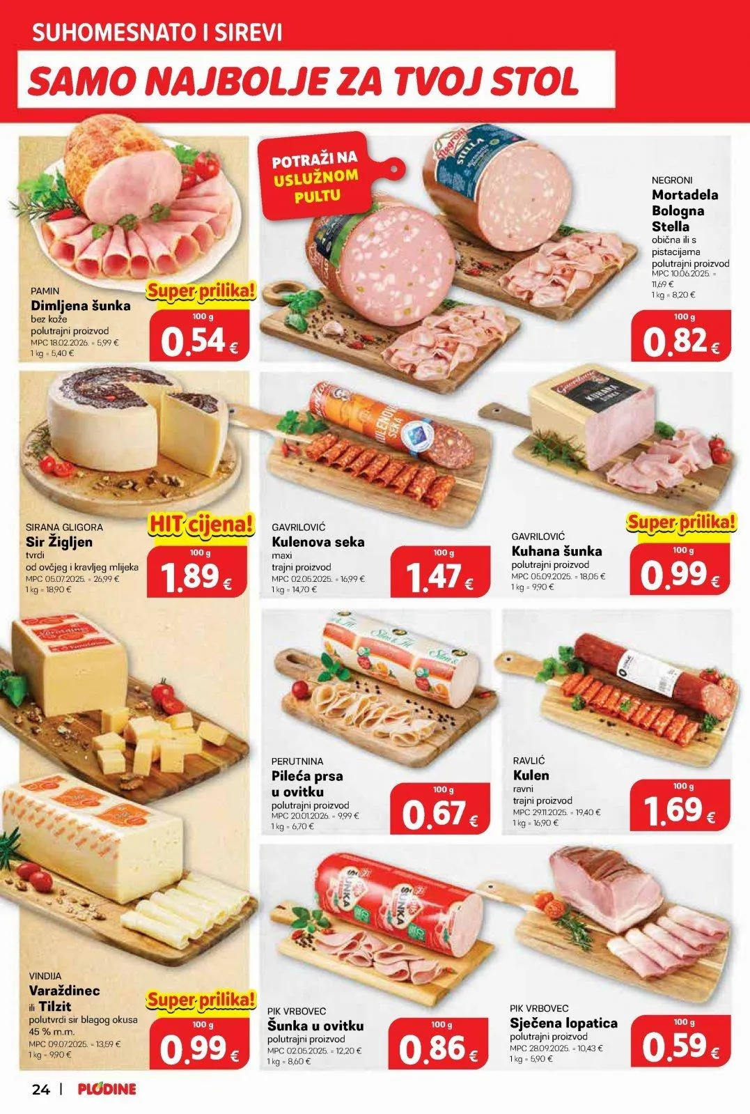 Katalog Plodine katalog do 10.03.2026 od 5. ožujka do 10. ožujka 2026. - Pregled Stranica 24