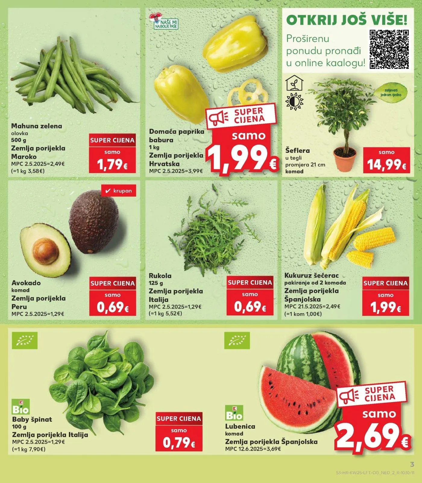 Katalog Kaufland katalog do 23.06.2026 od 17. lipnja do 23. lipnja 2026. - Pregled Stranica 3