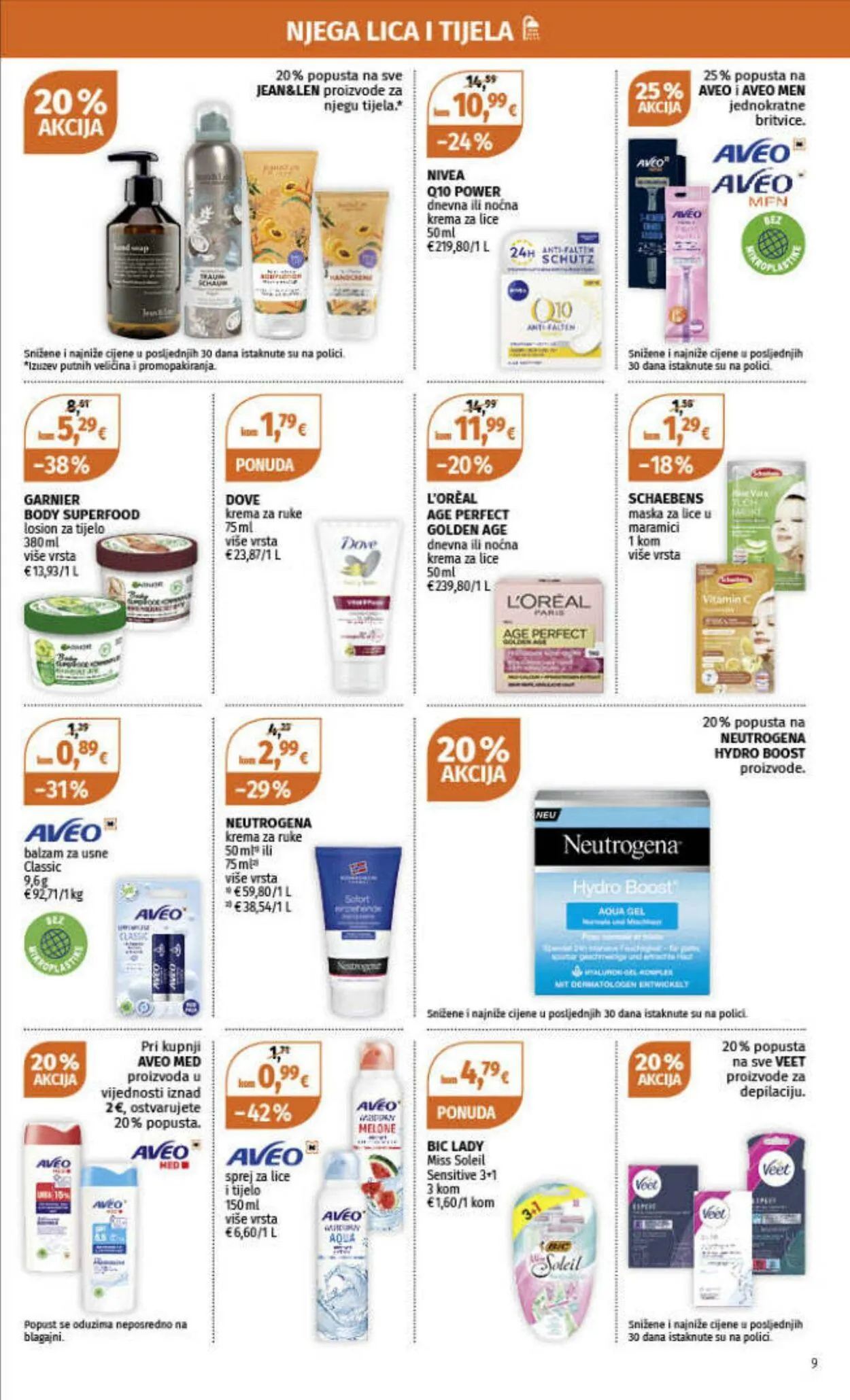 Katalog Müller od 12. kolovoza do 18. kolovoza 2024. - Pregled Stranica 9