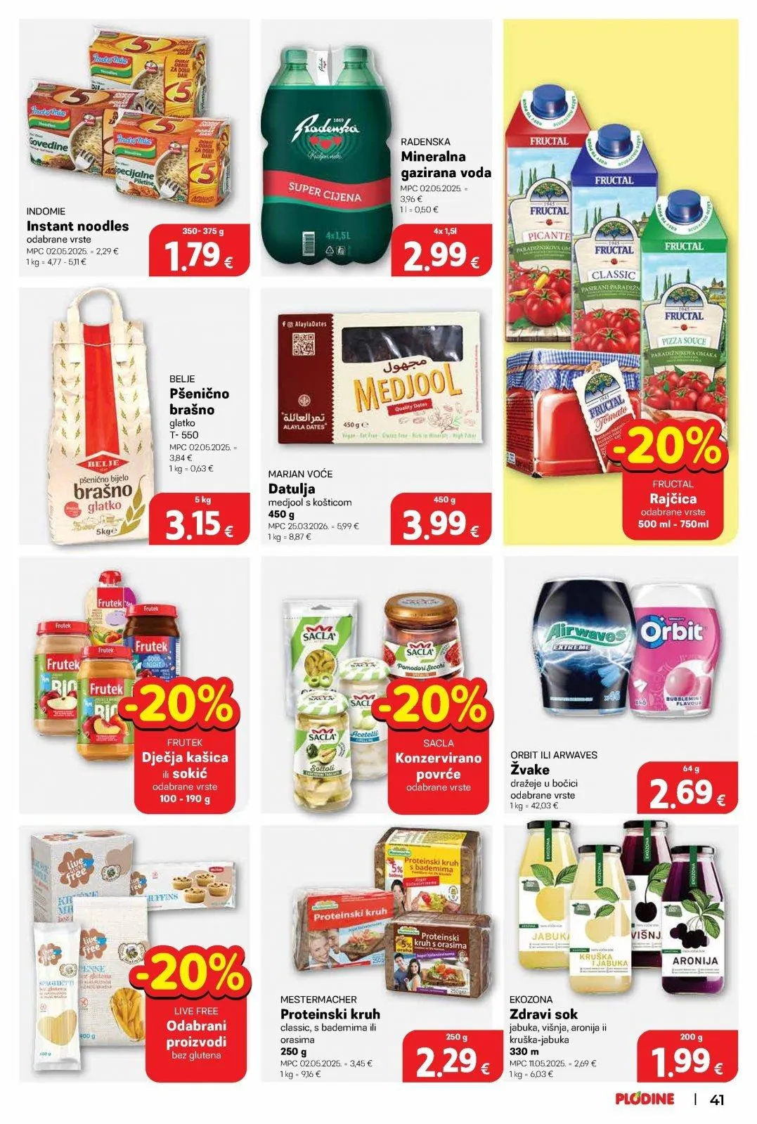 Katalog Plodine katalog do 23.06.2026 od 17. lipnja do 23. lipnja 2026. - Pregled Stranica 41