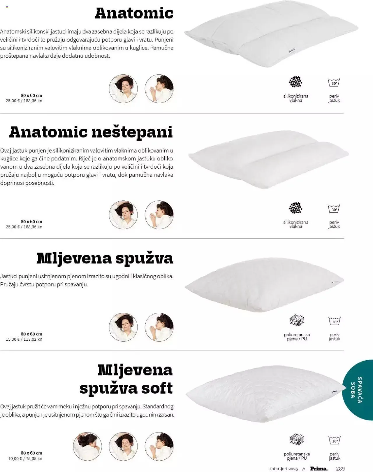 Katalog Katalog interijeri 2023 Prima od 20. veljače do 31. prosinca 2023. - Pregled Stranica 291